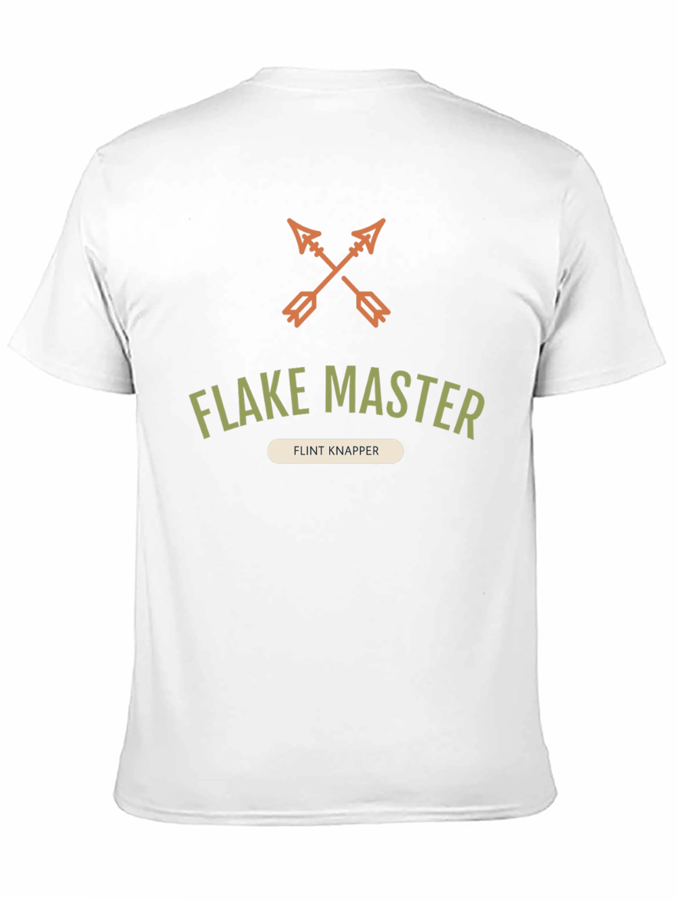Black Flake Master Flint Knapper T-Shirt view 11