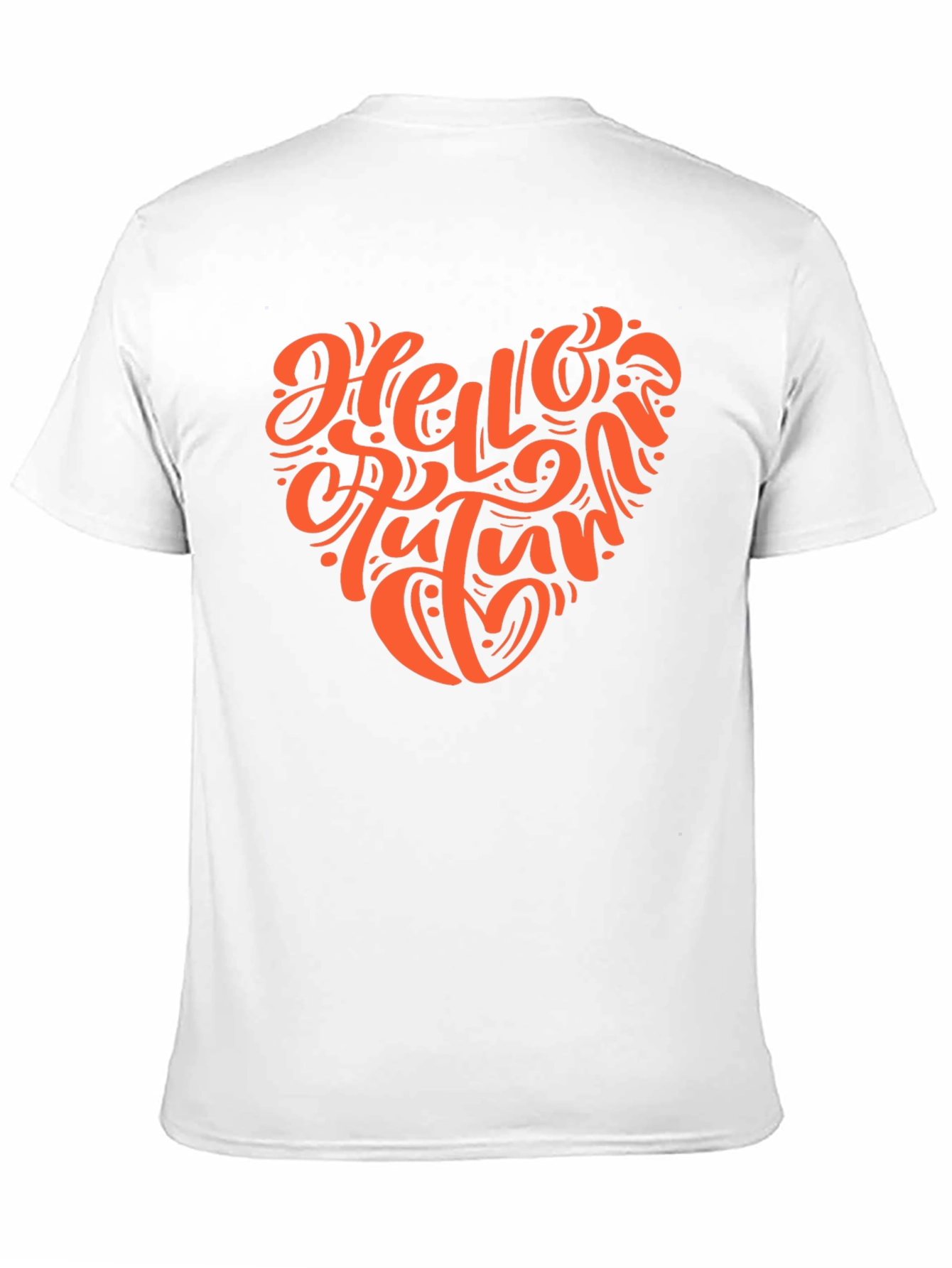 Black Hello Autumn Black T-Shirt view 11