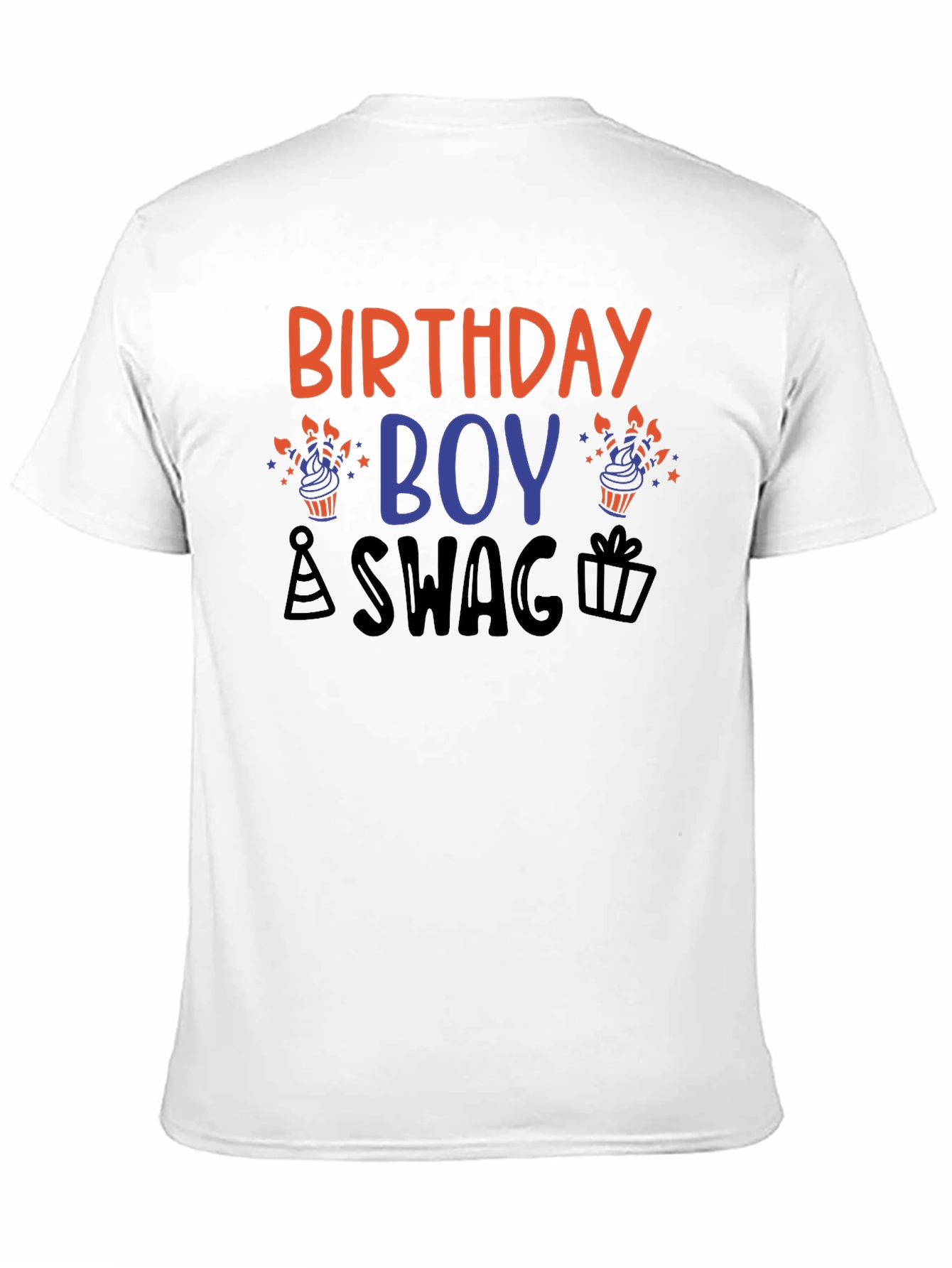 Black Birthday Boy Swag T-Shirt view 11