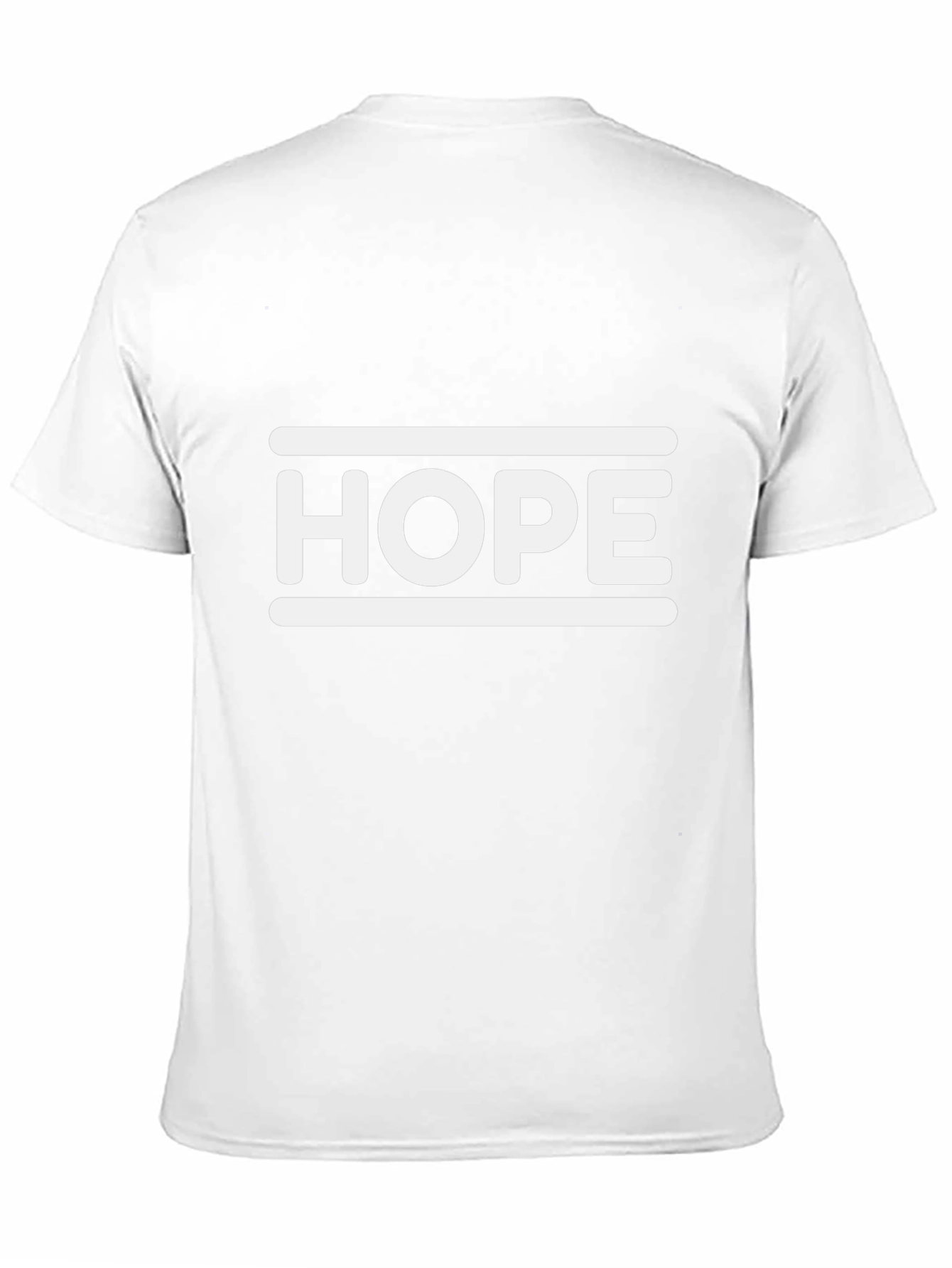 Black Hope Graphic Tee - Unisex Black T-Shirt view 11