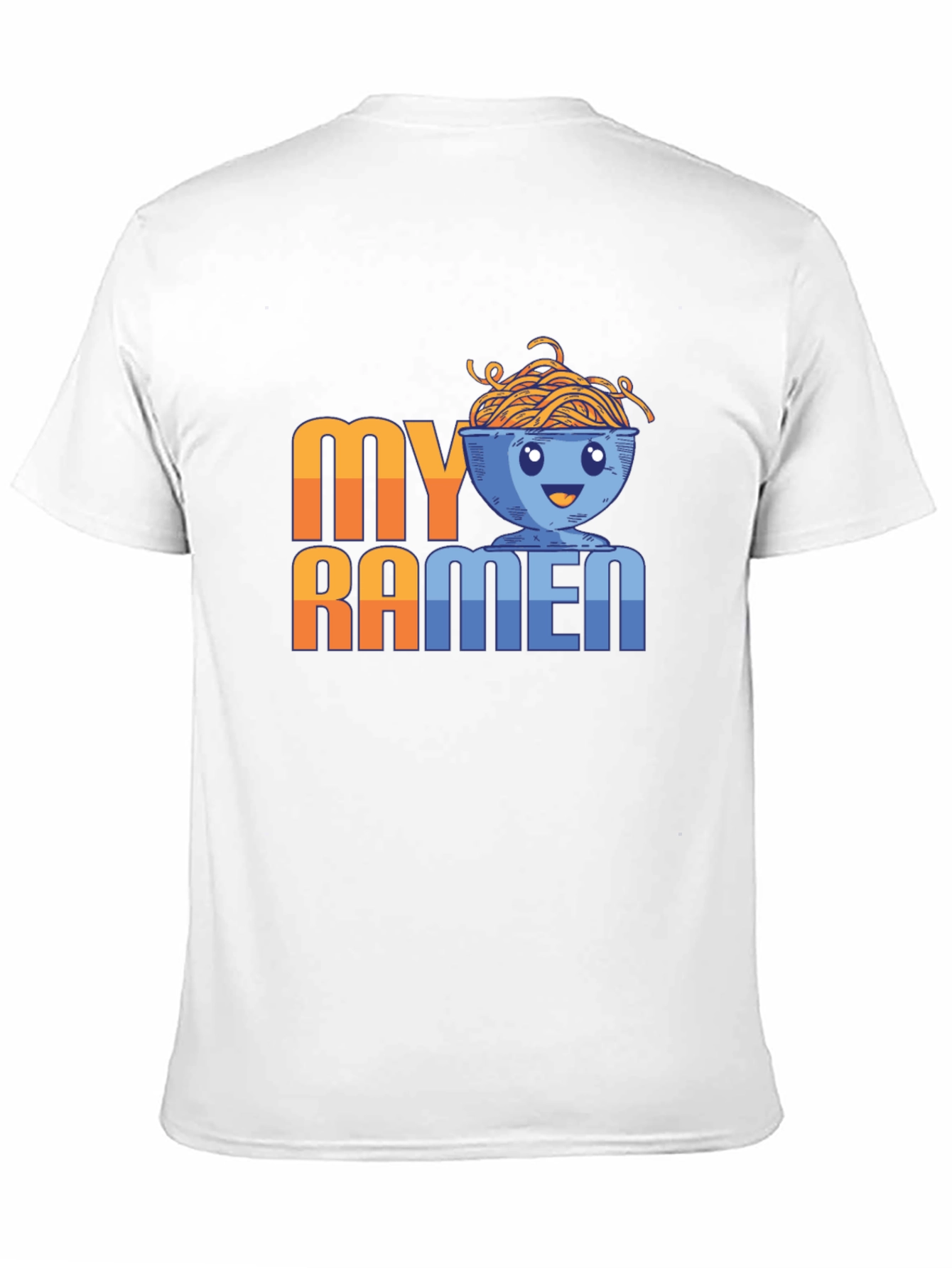 Black My Ramen Funny T-Shirt Graphic Tee view 11