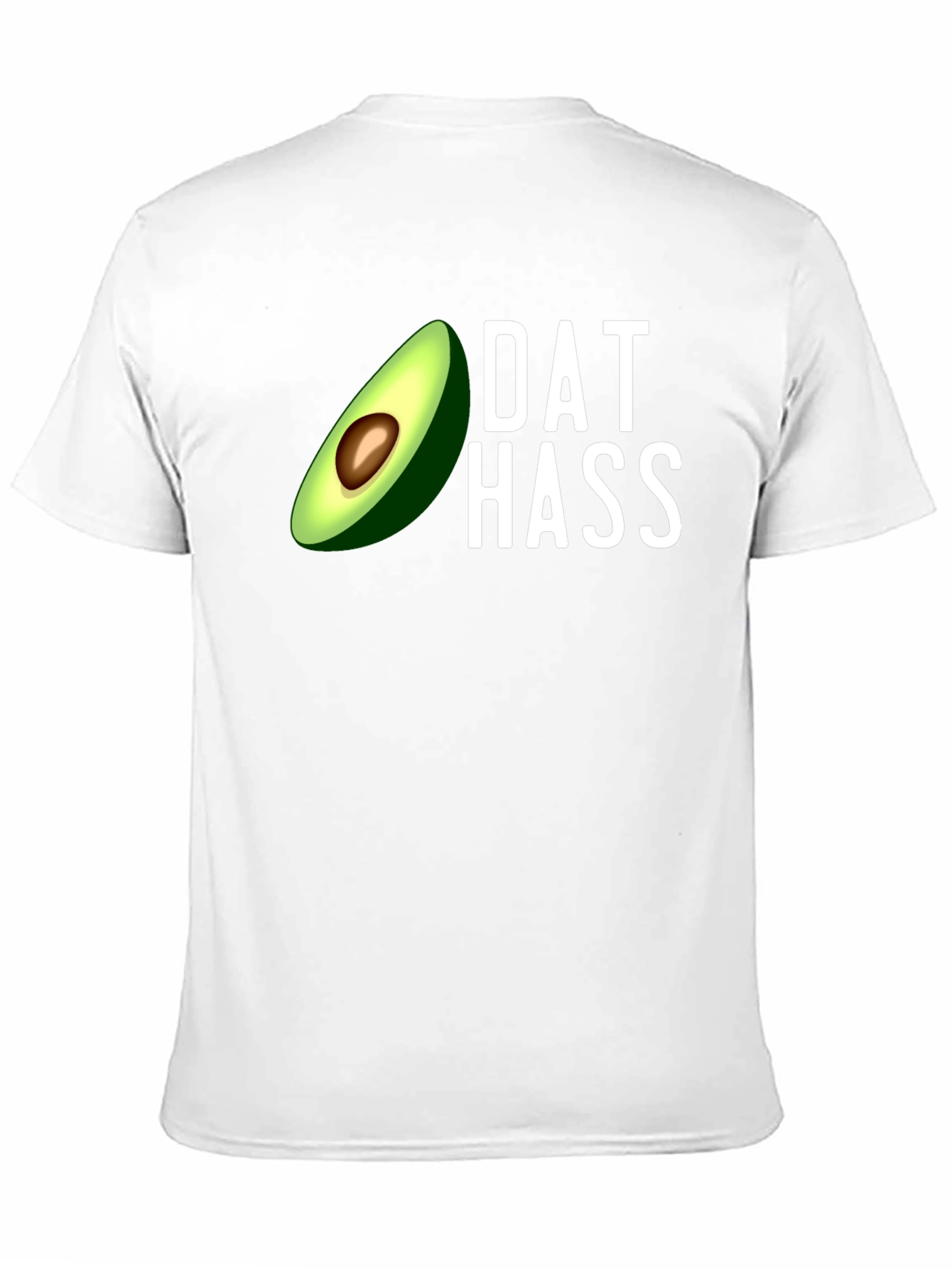 Black Dat Hass Avocado Graphic T-Shirt - Funny Trendy Tee view 11
