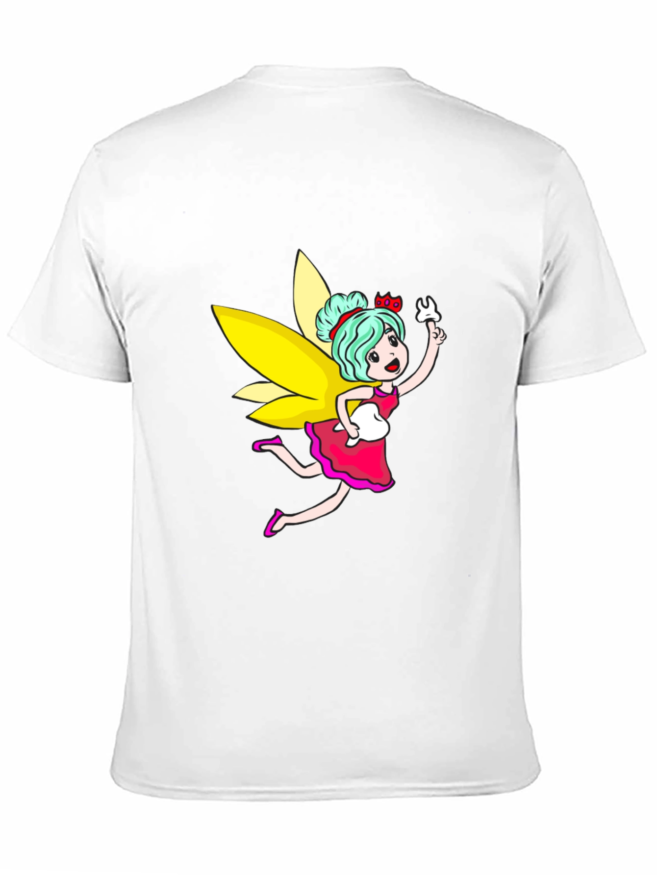 Black Tooth Fairy Graphic Black T-Shirt view 11
