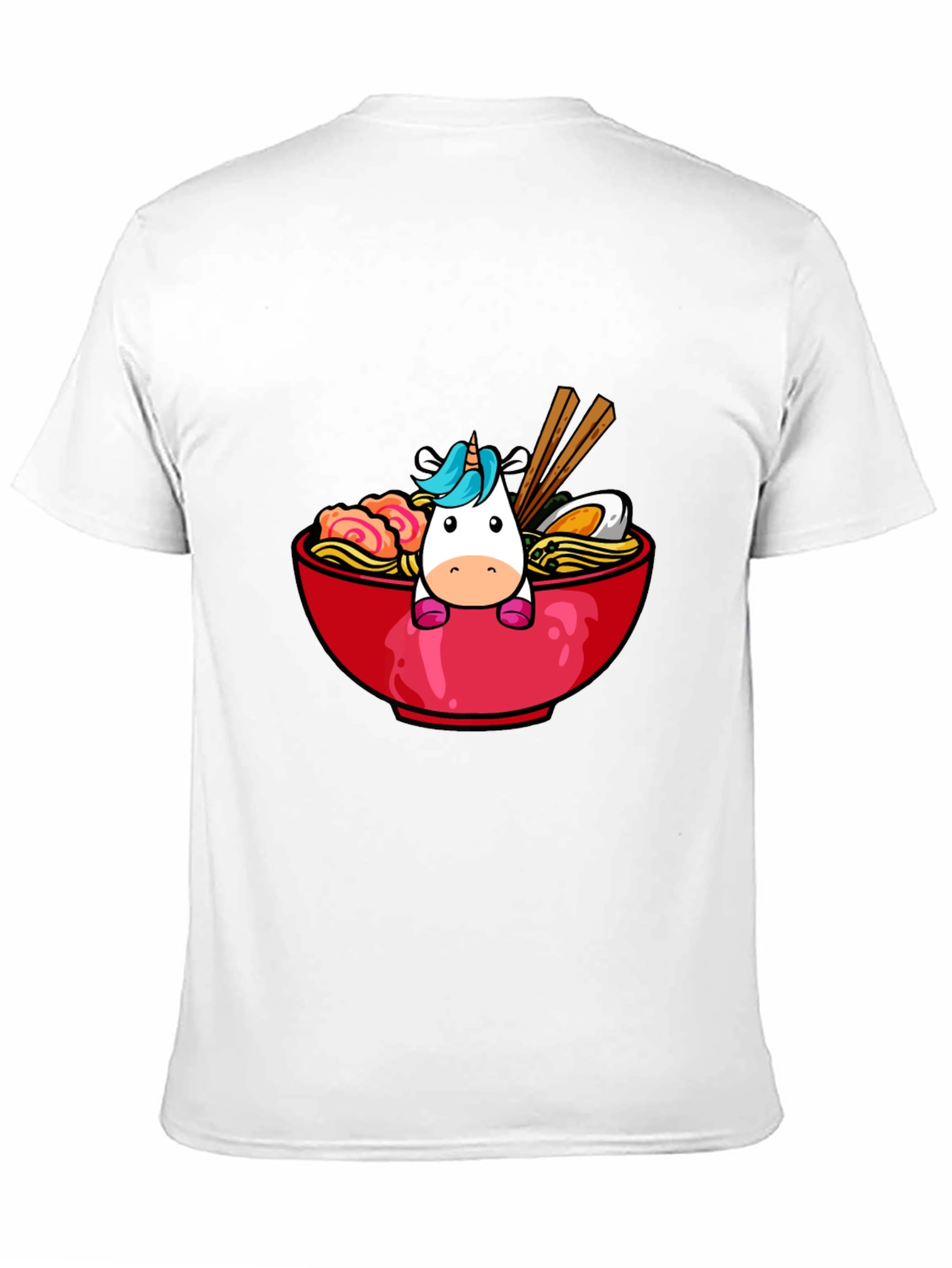 Black Unicorn Ramen Graphic Tee - Cute & Trendy view 11
