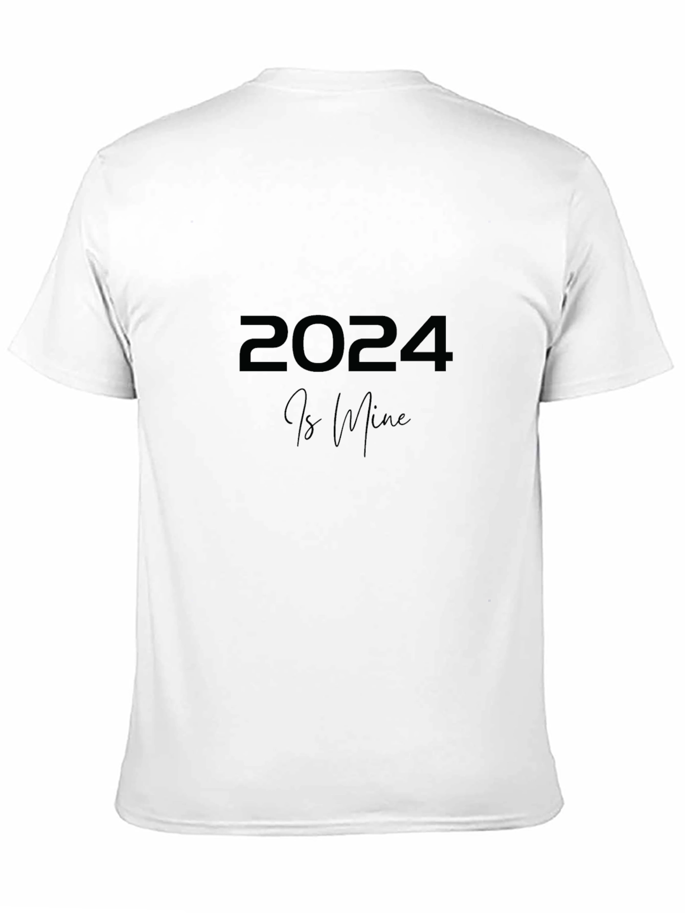Black 2024 Is Mine Graphic T-Shirt - Black view 11
