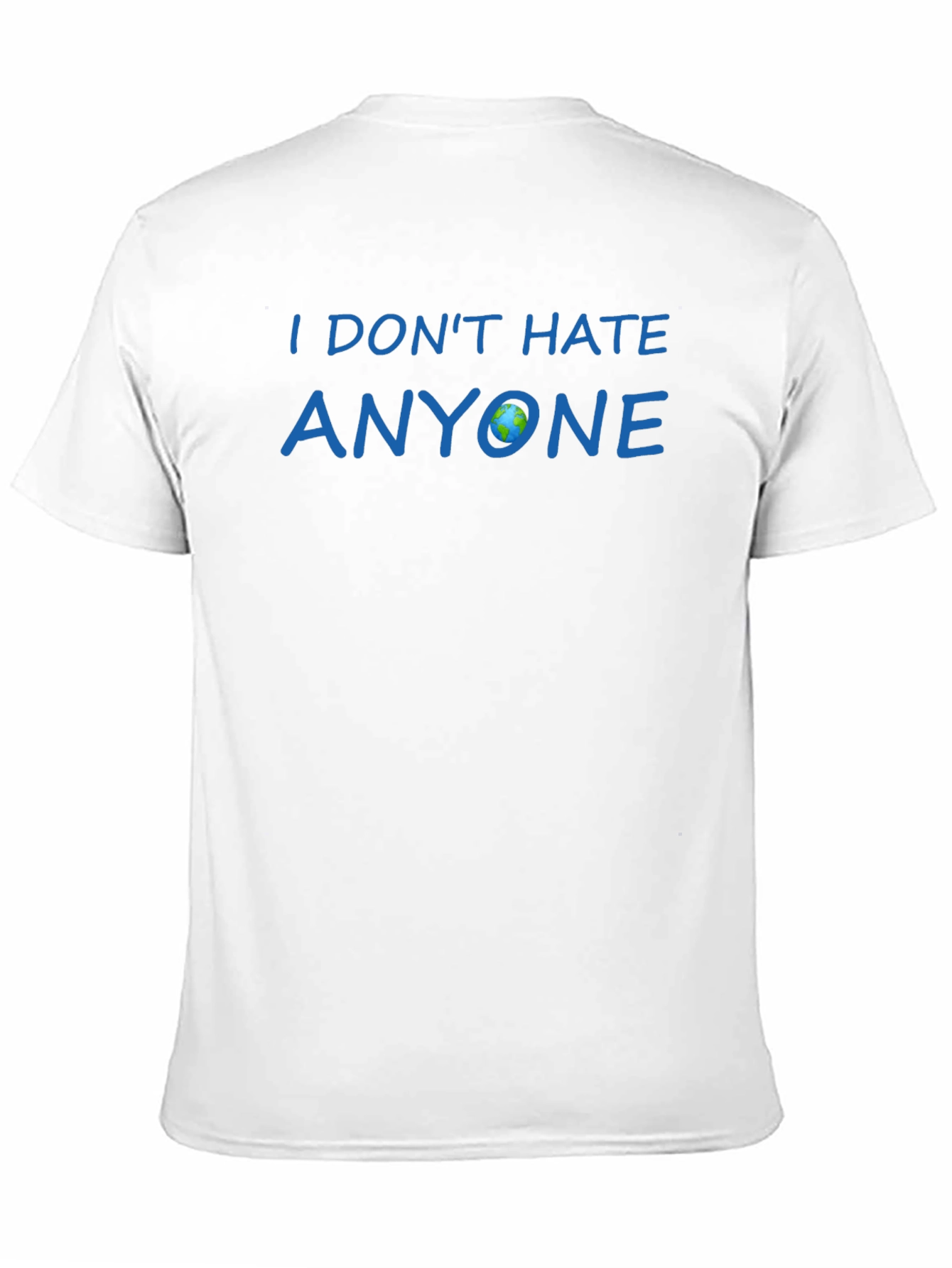 Black I Don't Hate Anyone Graphic Tee - Black view 11