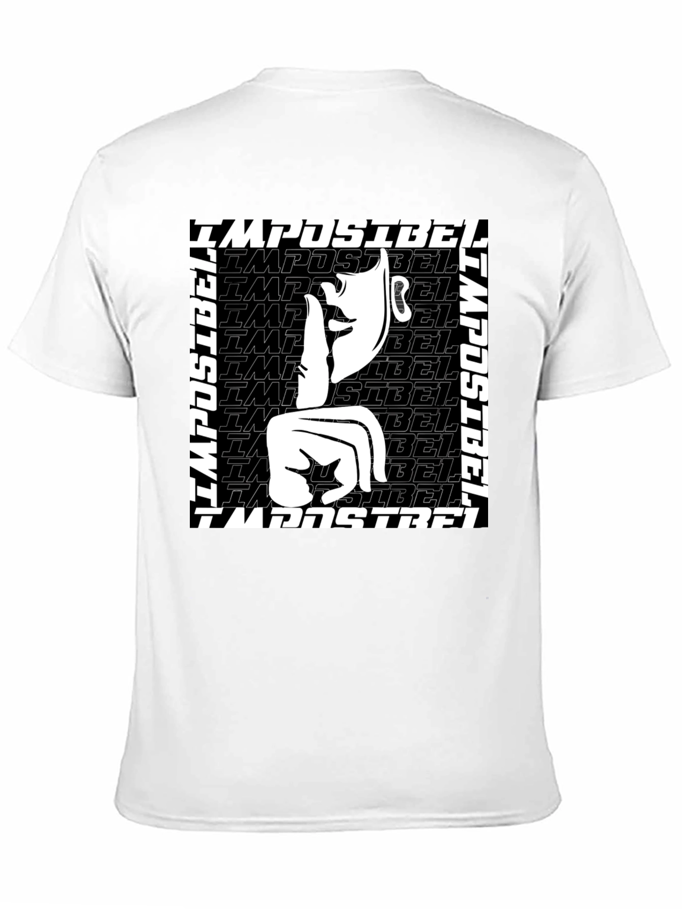 Black Impossible Graphic Tee - Black Short Sleeve view 11