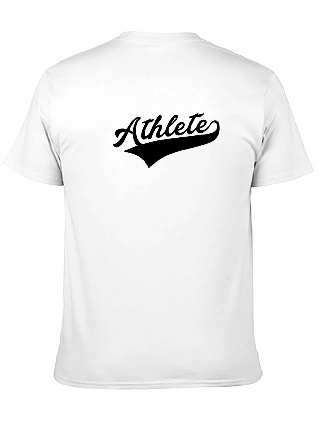 Black Athlete Graphic Tee - Black view 11