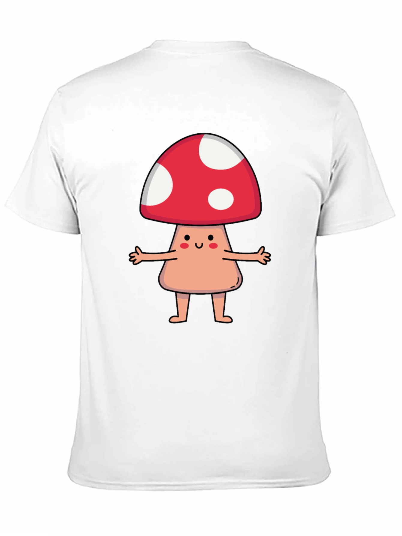 Mushroom Character Graphic Tee - 11