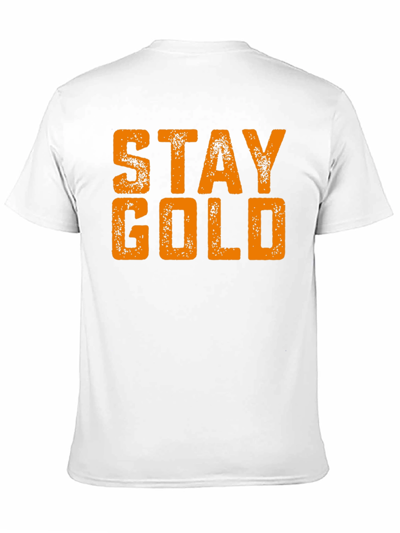 Black Stay Gold Black T-Shirt - Unique Graphic Tee view 11