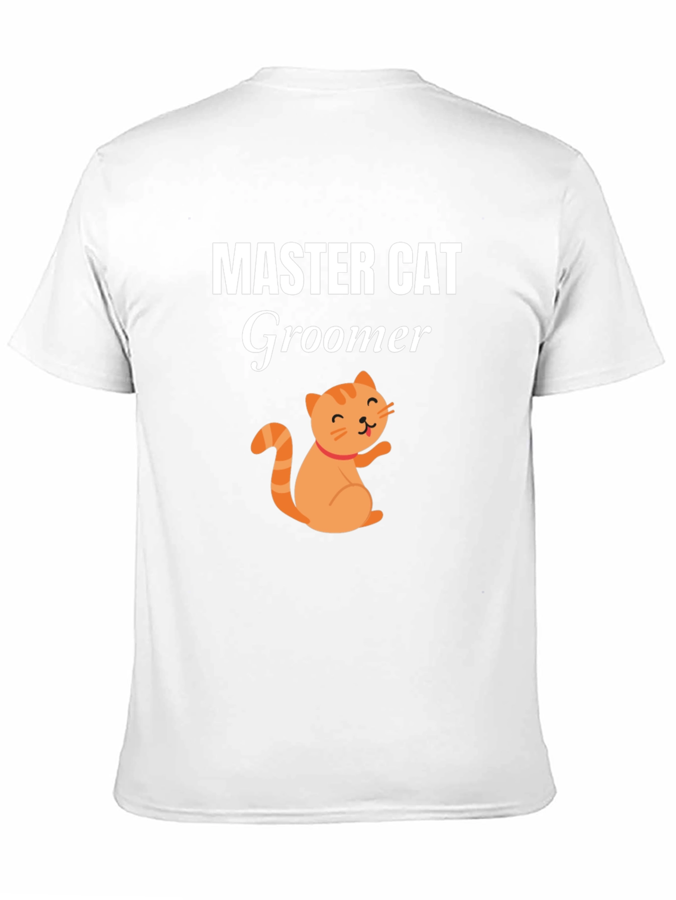 Black Master Cat Groomer T-Shirt - Fun Pet Lover Tee view 11