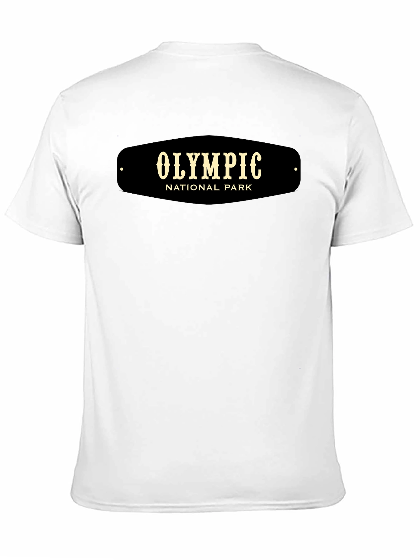Black Olympic National Park Black T-Shirt view 11