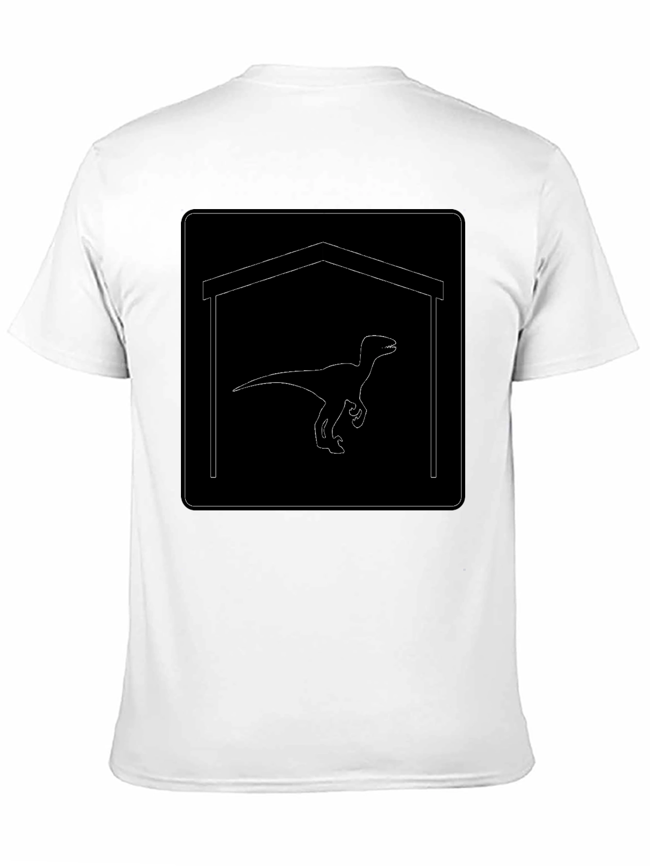 Dino Shed T-Shirt - Modern Graphic Tee - 11