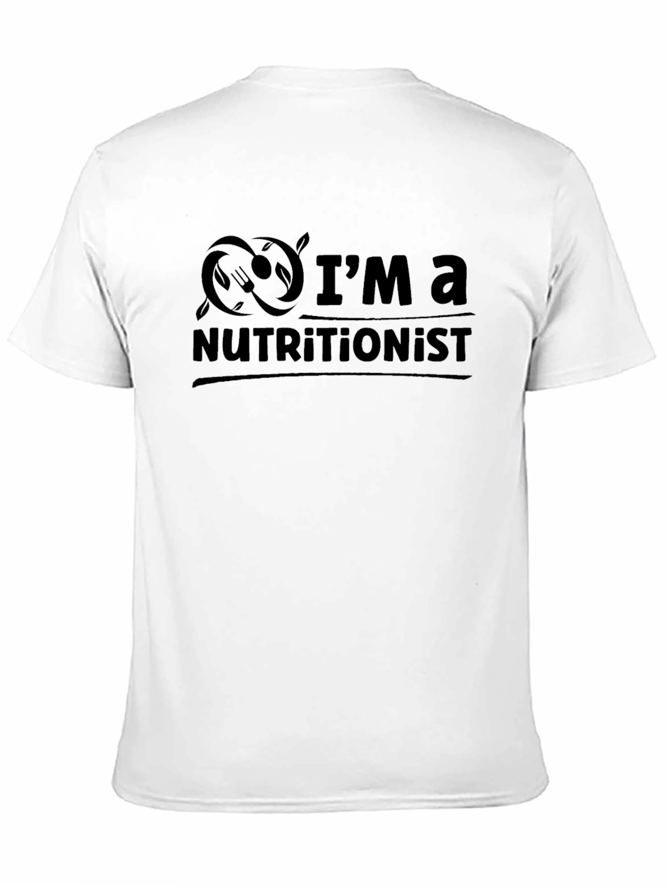 Black Nutritionist T-Shirt - Black, Stylish, Soft Fabric view 11