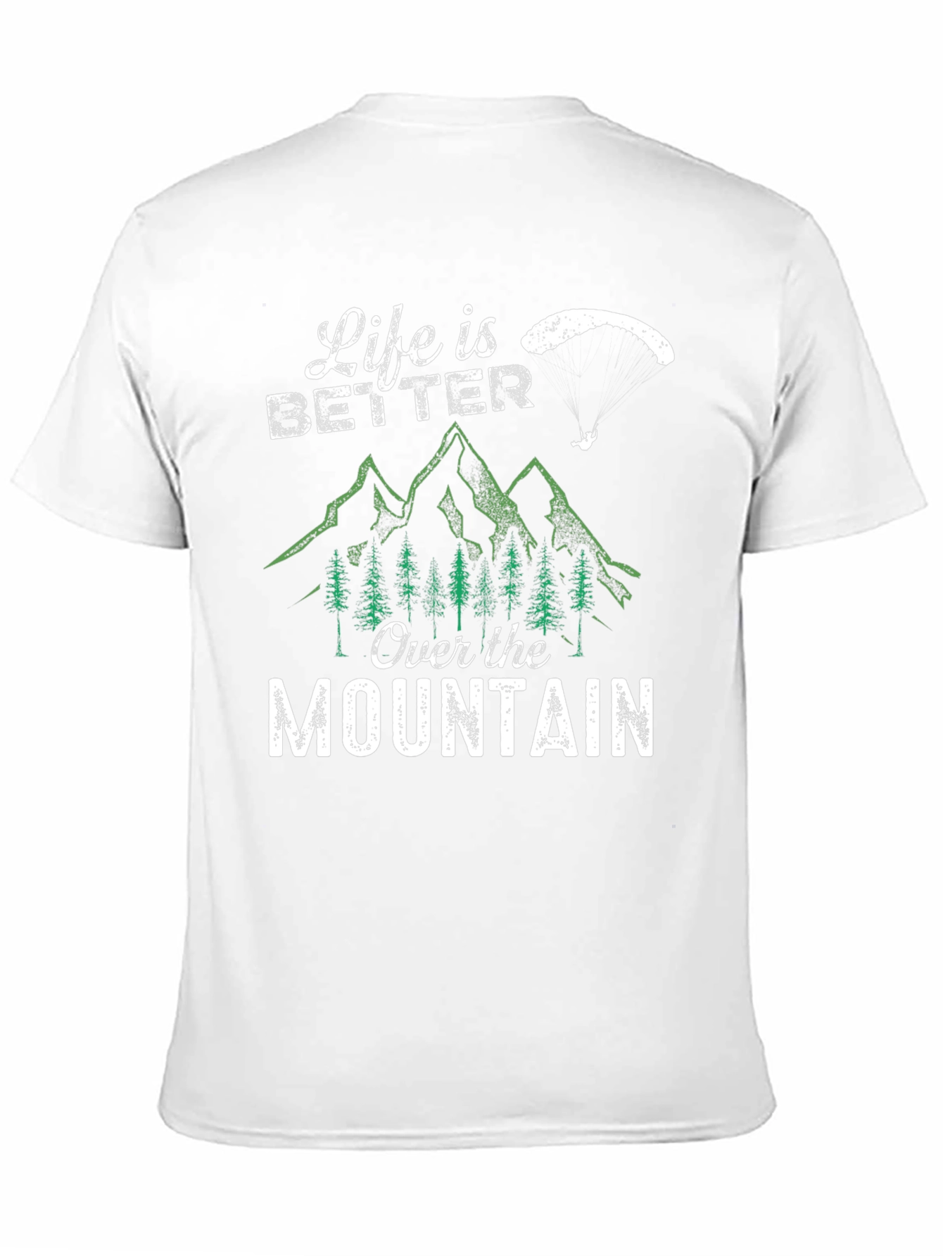 Black Life is Better Over the Mountain Graphic T-Shirt view 11