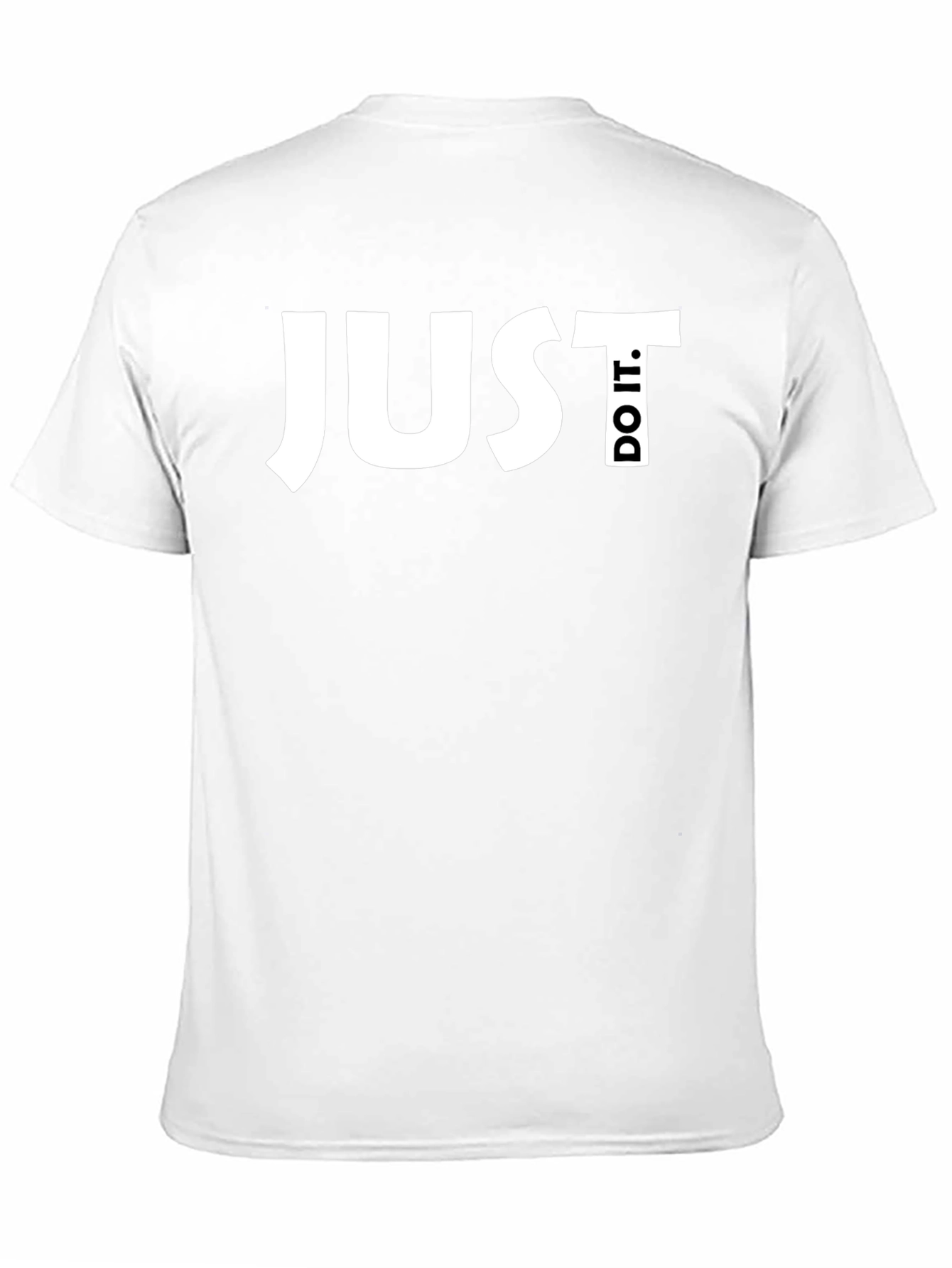 Black Just Do It Black Graphic Tee view 11
