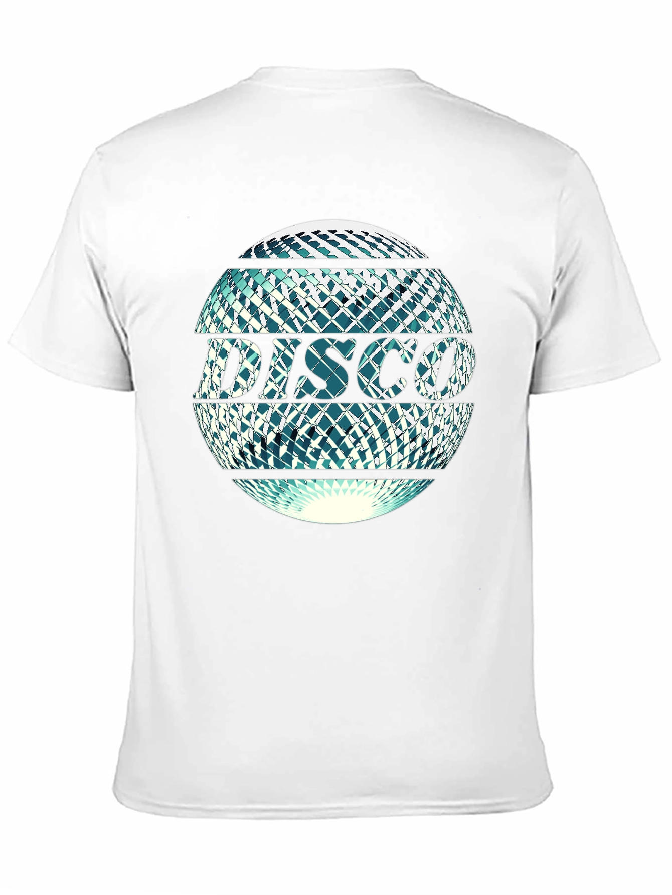 Black Retro Disco Ball T-Shirt - Vintage Style Party Tee view 11