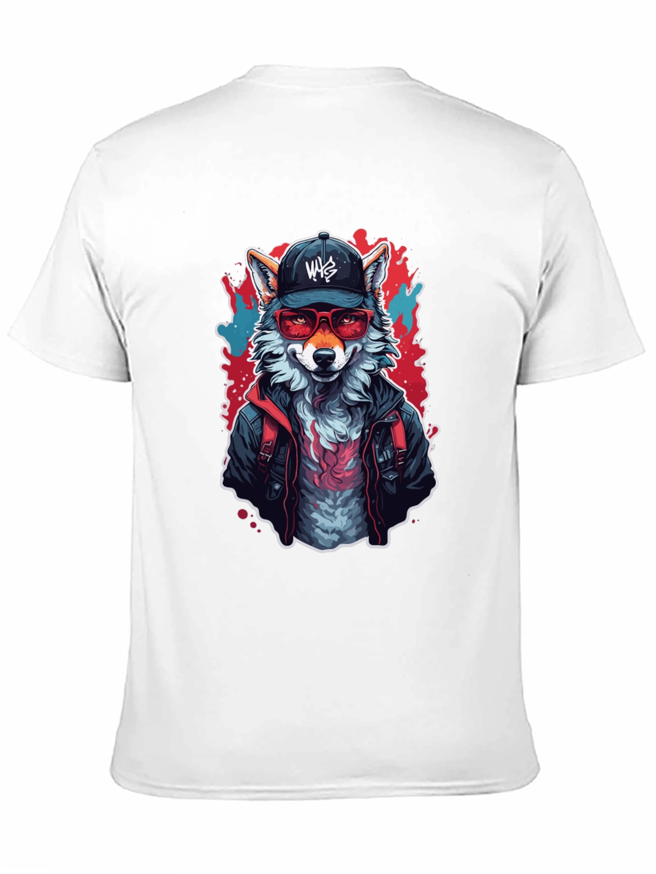 Urban Fox Graphic Tee - Cool Animal Design - 11