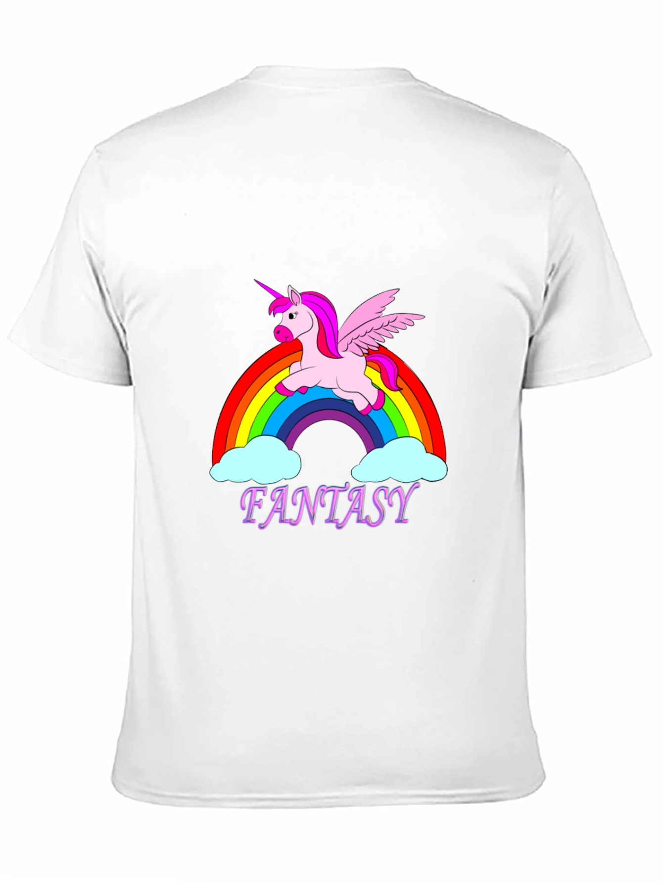 Unicorn Fantasy Rainbow Graphic T-Shirt - 11