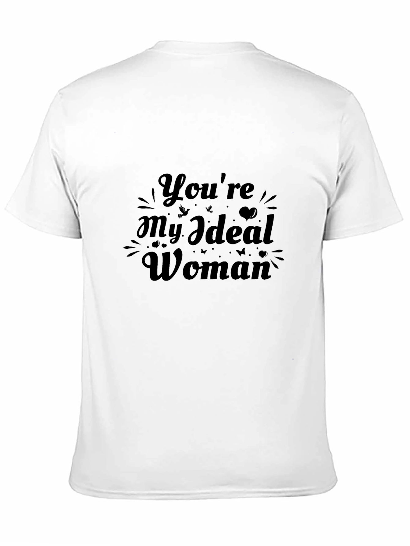 Black Ideal Woman Graphic Tee view 11