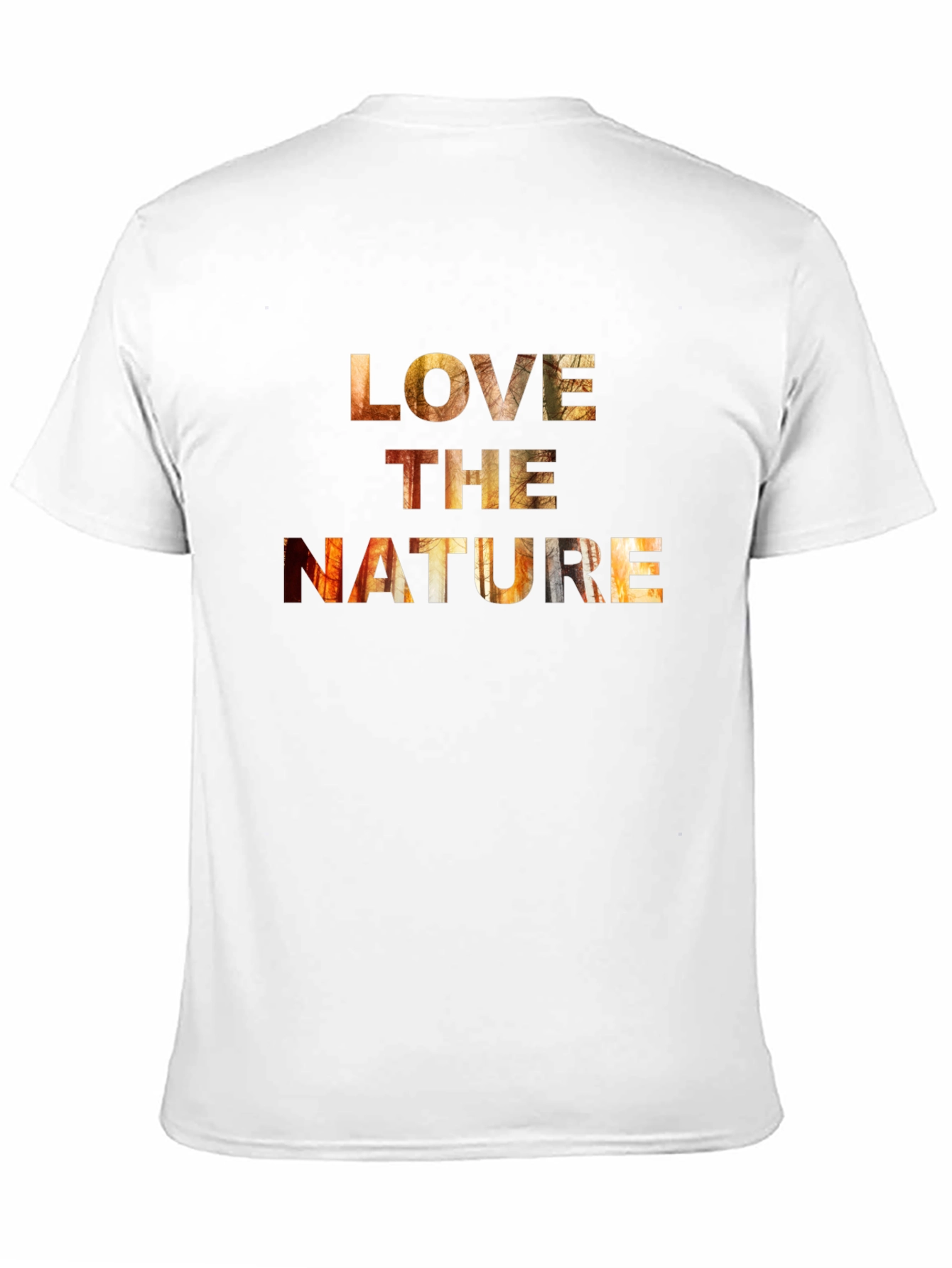 Black Love the Nature Black Graphic Tee view 11