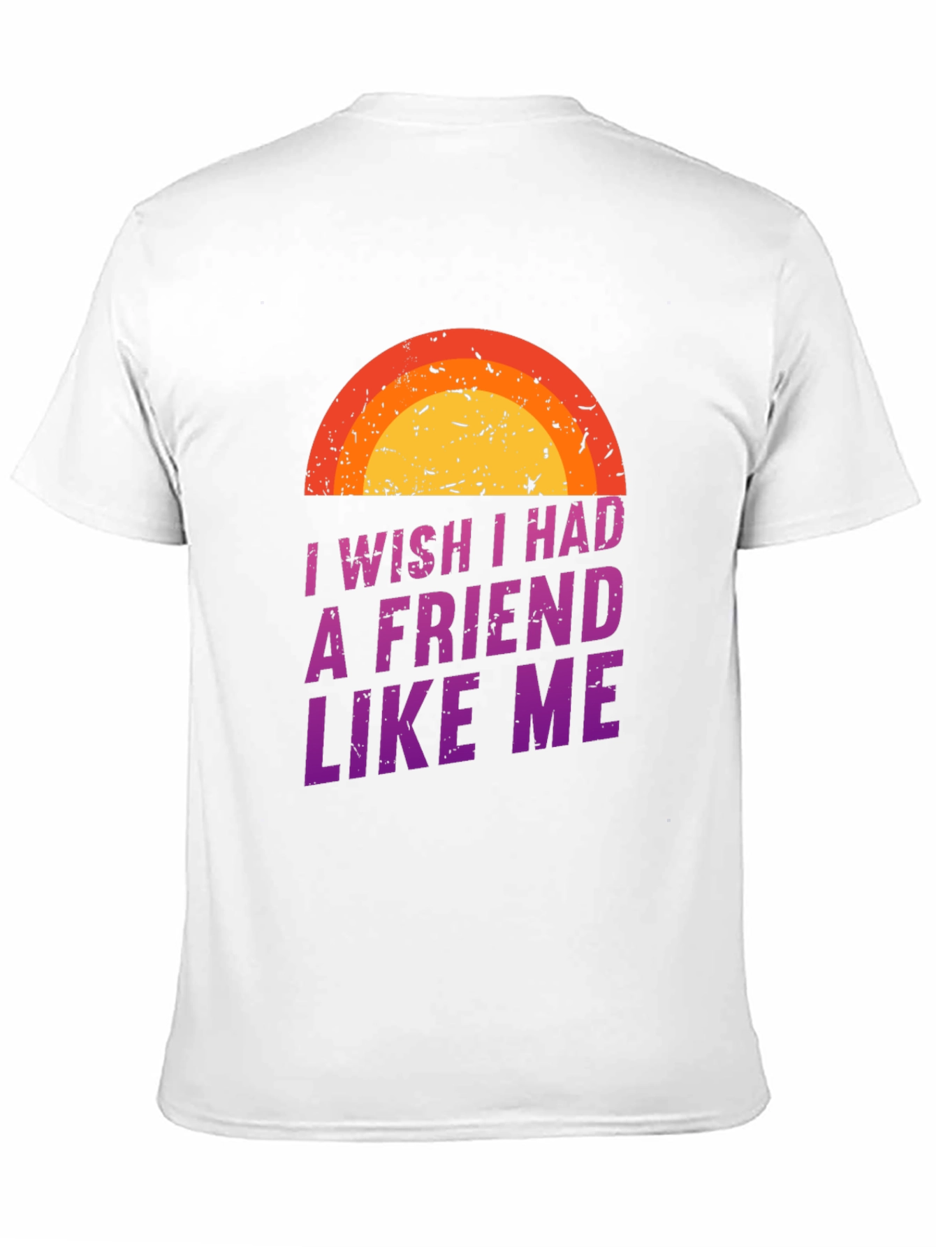 Black I Wish I Had A Friend Like Me Graphic Tee view 11