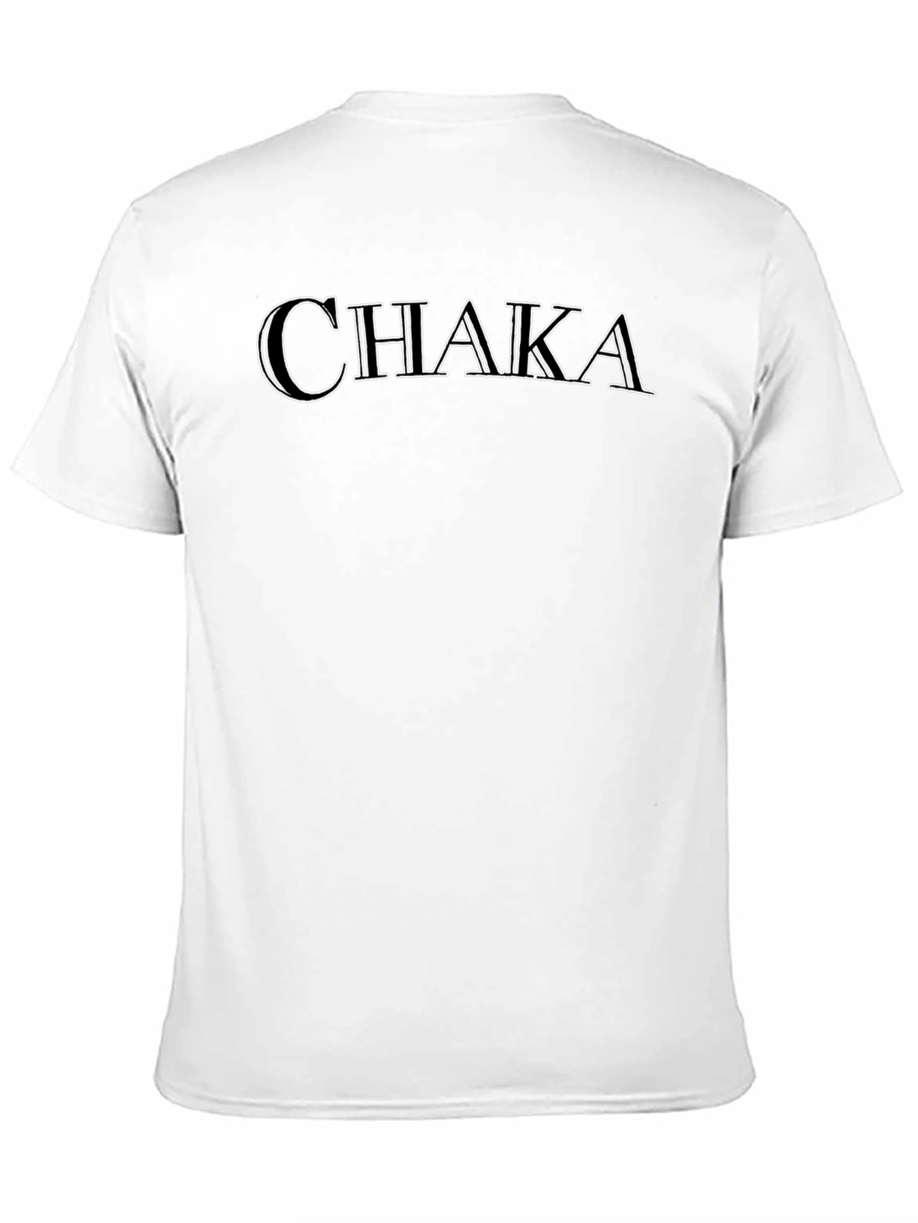 Black Chaka Black Graphic Tee - Stylish Casual Wear view 11
