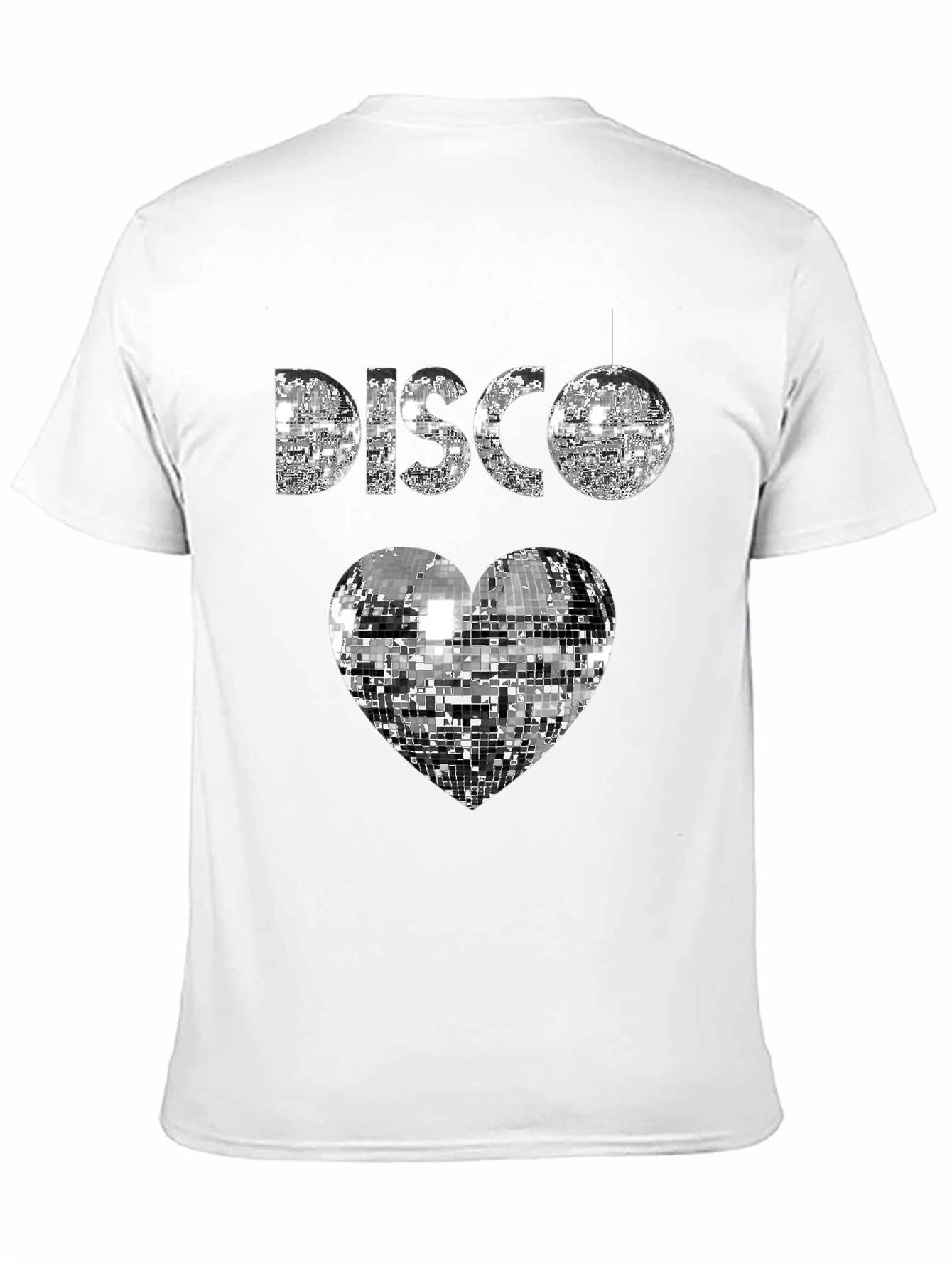 Black Disco Love Black T-Shirt view 11