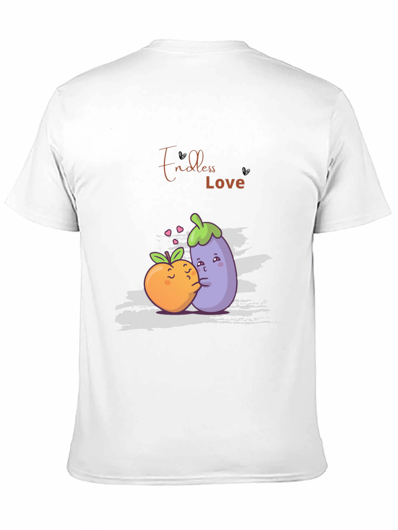 Black Endless Love Black Graphic T-Shirt view 11