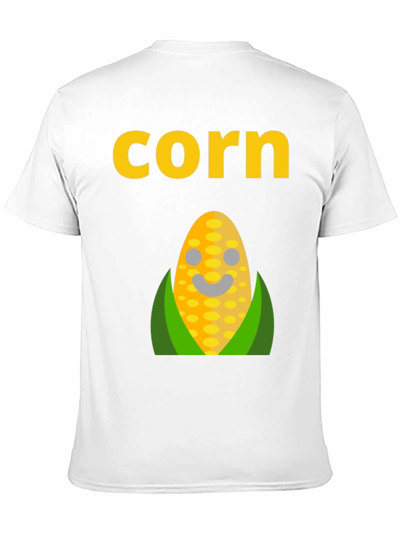 Black Corn Graphic Tee - Funny Food T-Shirt view 11