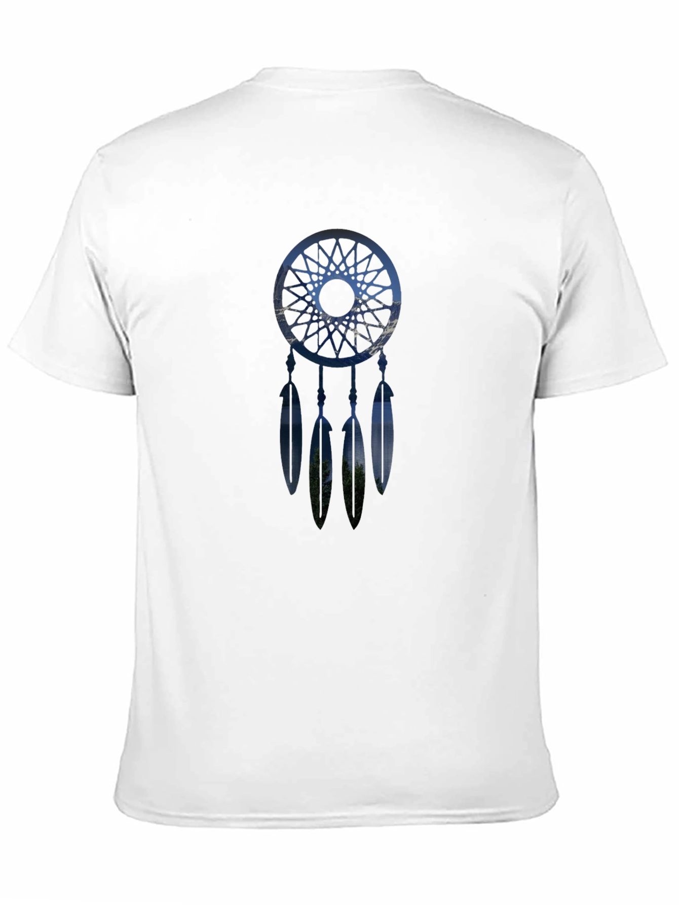 Black Dreamcatcher Graphic T-Shirt - Black view 11