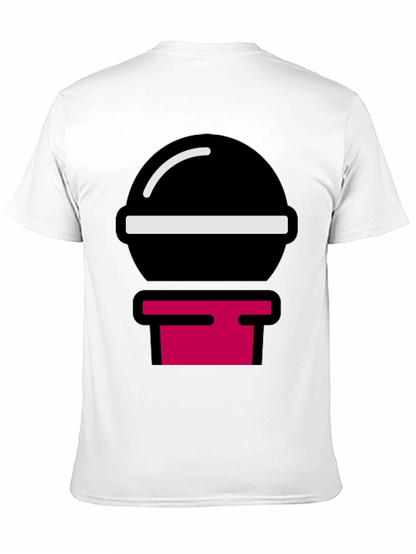 Black Modern Graphic Tee - Black Shirt with Bold Design view 11