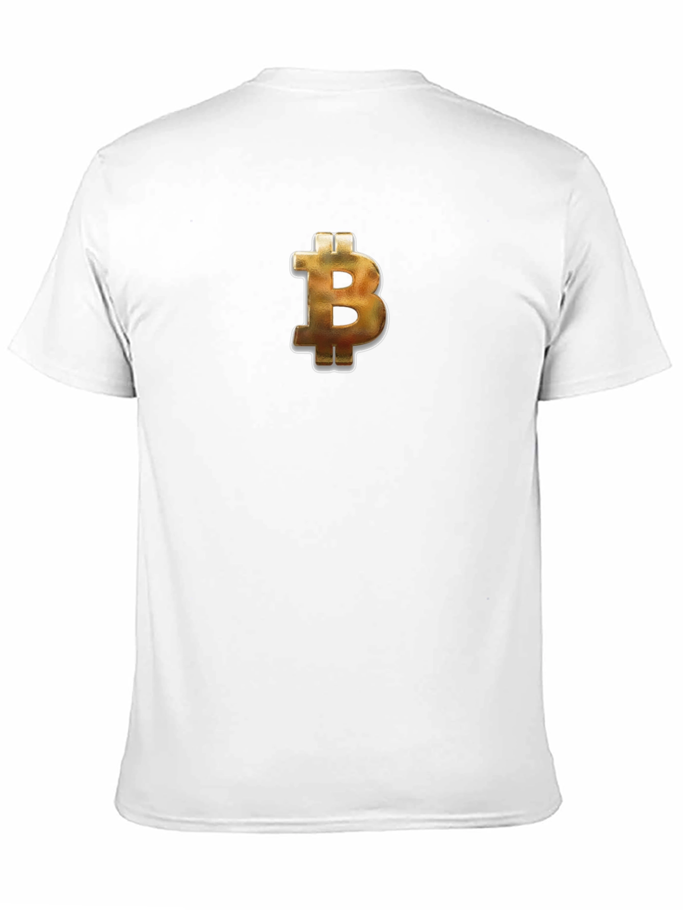 Black Bitcoin Logo Black T-Shirt - Crypto Enthusiast Tee view 11