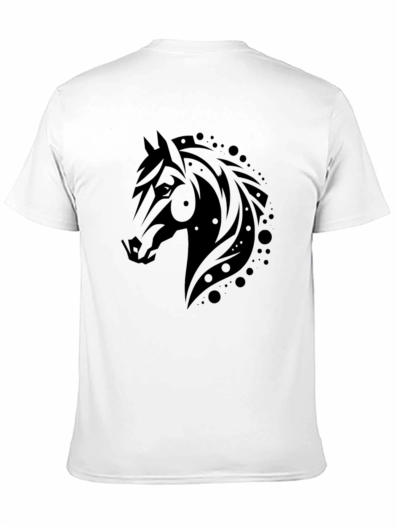 Black Black Horse Graphic T-Shirt view 11
