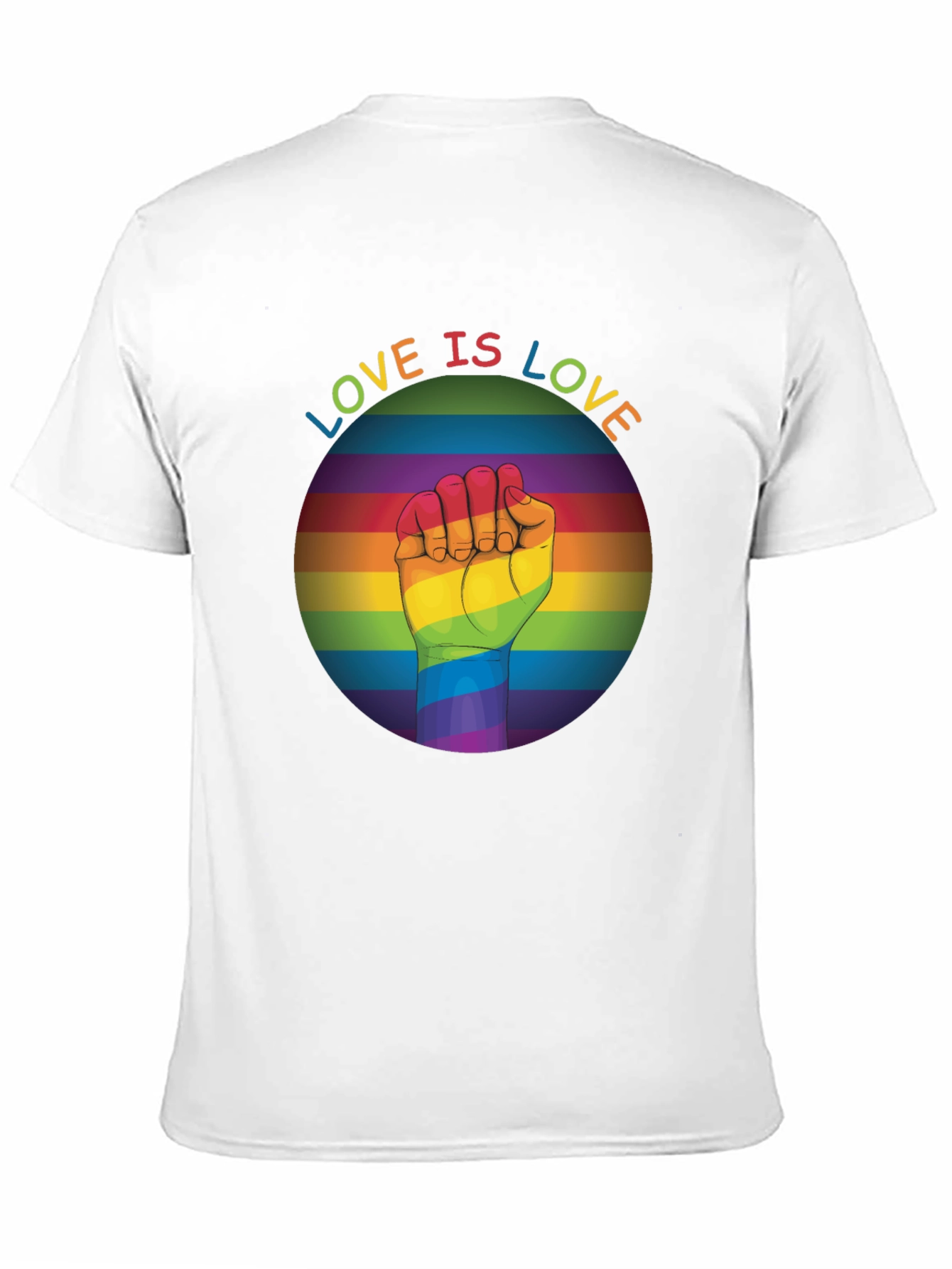 Black Love Is Love Pride T-Shirt view 11