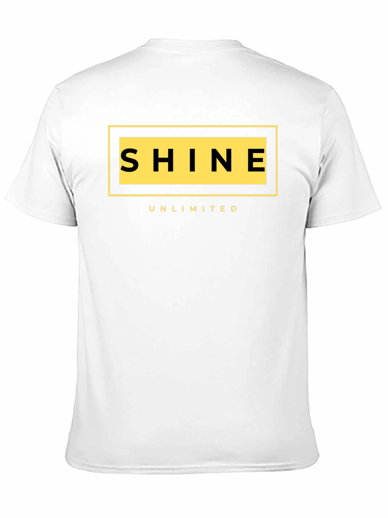 Black Shine Unlimited Black Graphic T-Shirt view 11