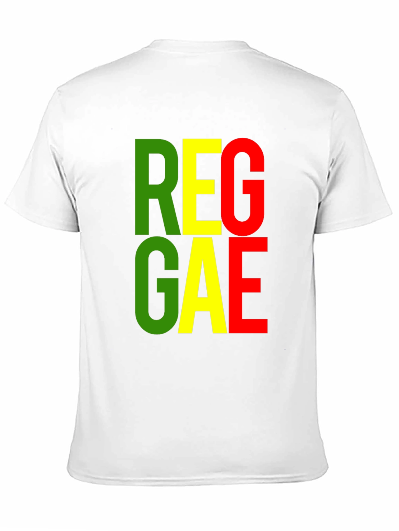 Black Reggae Graphic Tee - Black Cotton T-Shirt view 11
