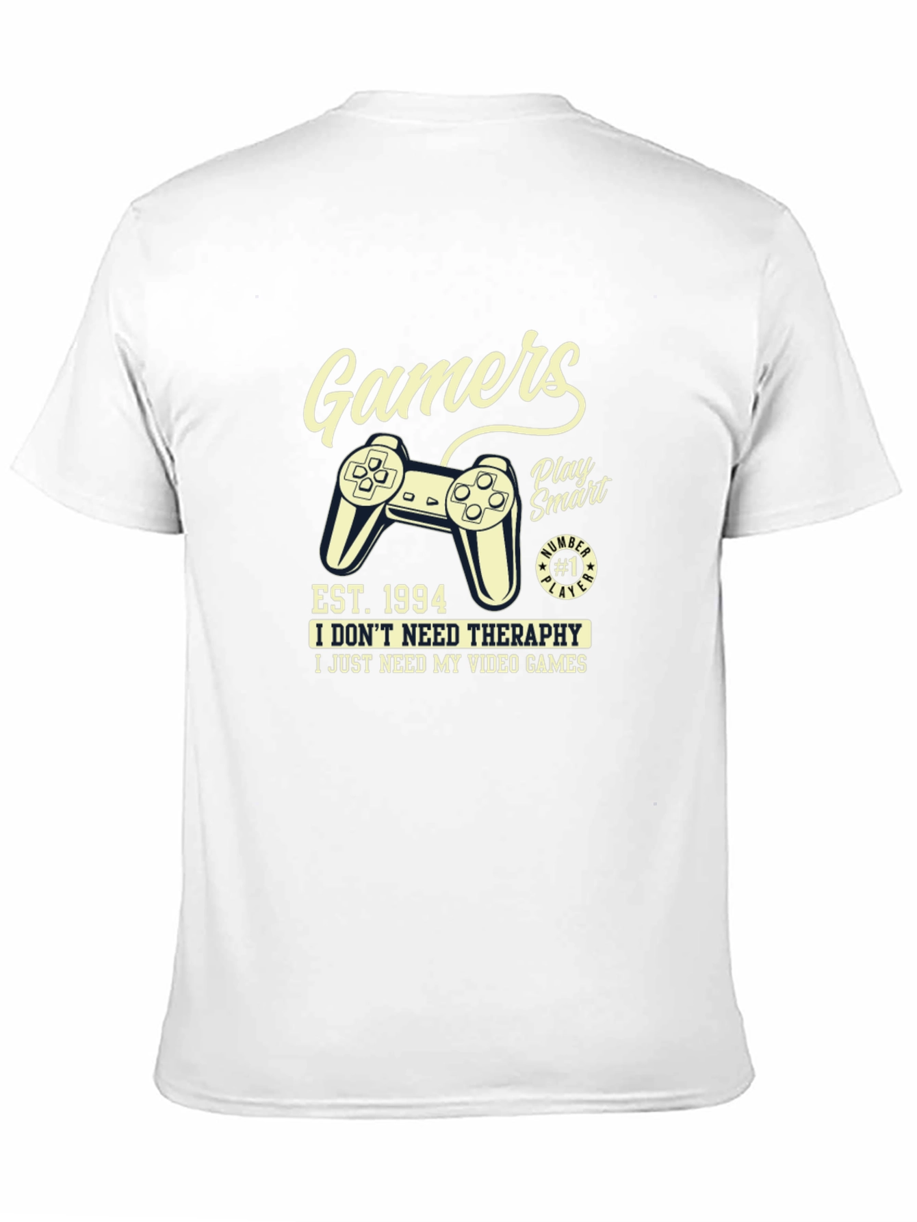 Black Gamers EST 1994 Graphic T-Shirt view 11