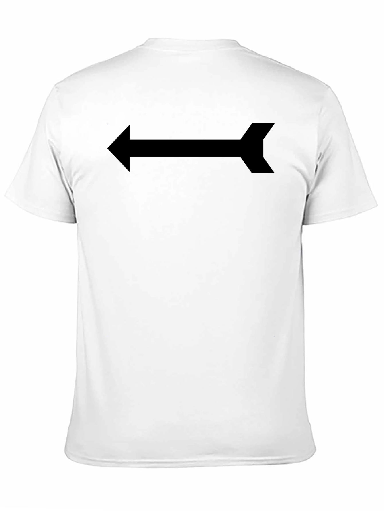 Black Arrow Graphic Tee - Directional Style view 11