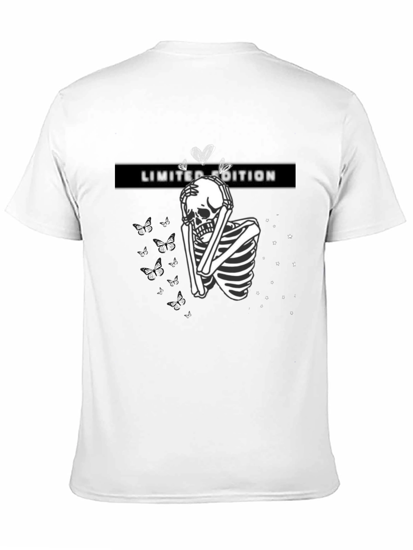 Black Limited Edition Skeleton Graphic Tee view 11