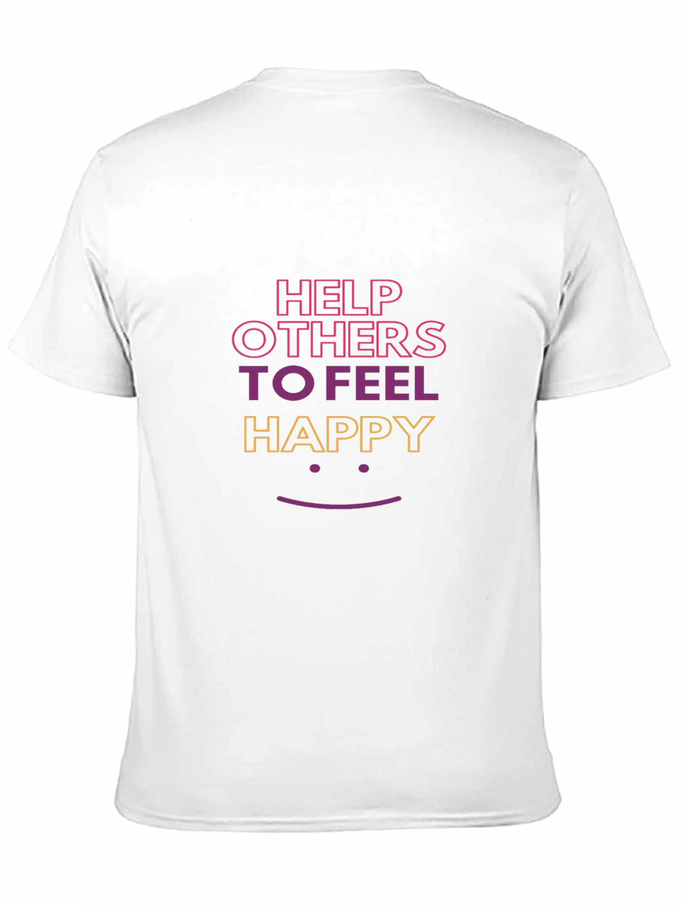 Help Others To Feel Happy Graphic Tee - 11