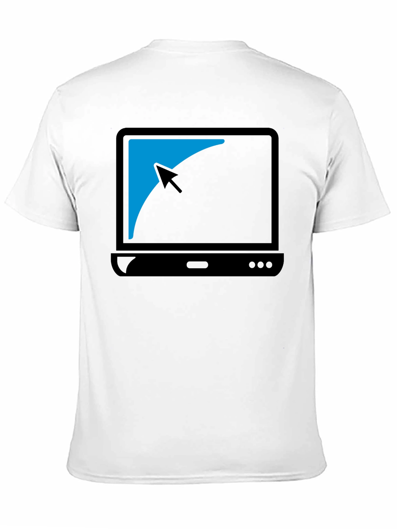 Black Black Laptop Graphic T-Shirt - Modern Style view 11