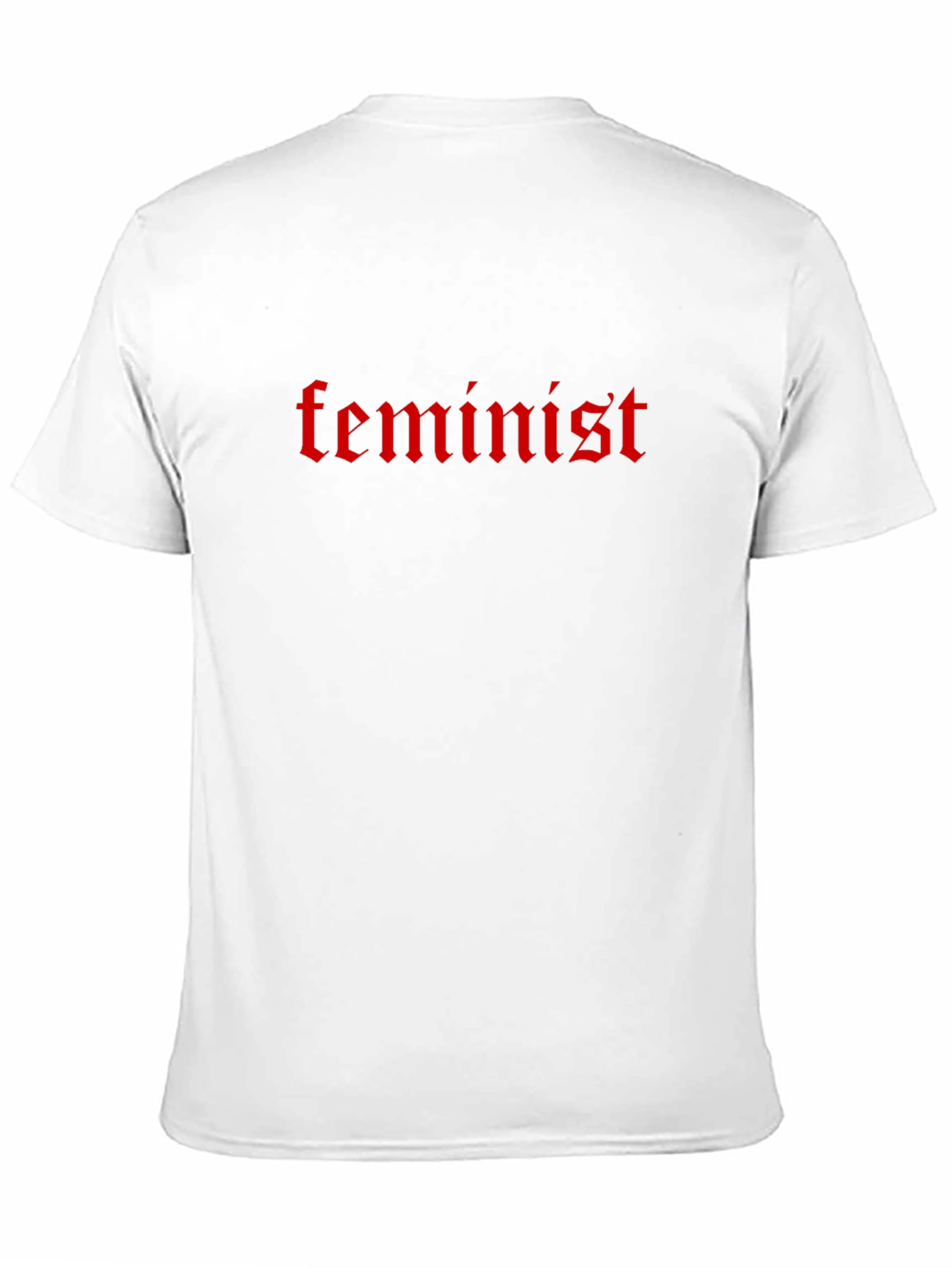 Black Feminist Gothic Tee - Bold Statement Shirt view 11
