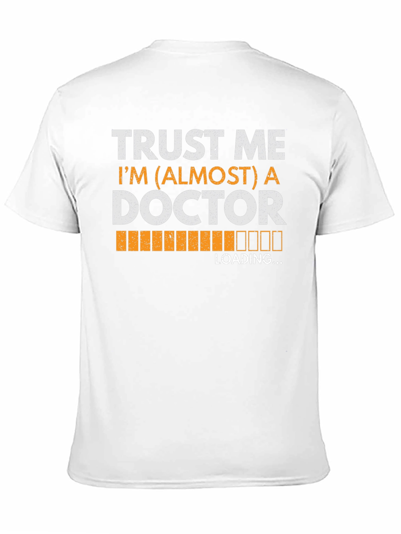 Black Trust Me, I'm Almost A Doctor Graphic T-Shirt view 11