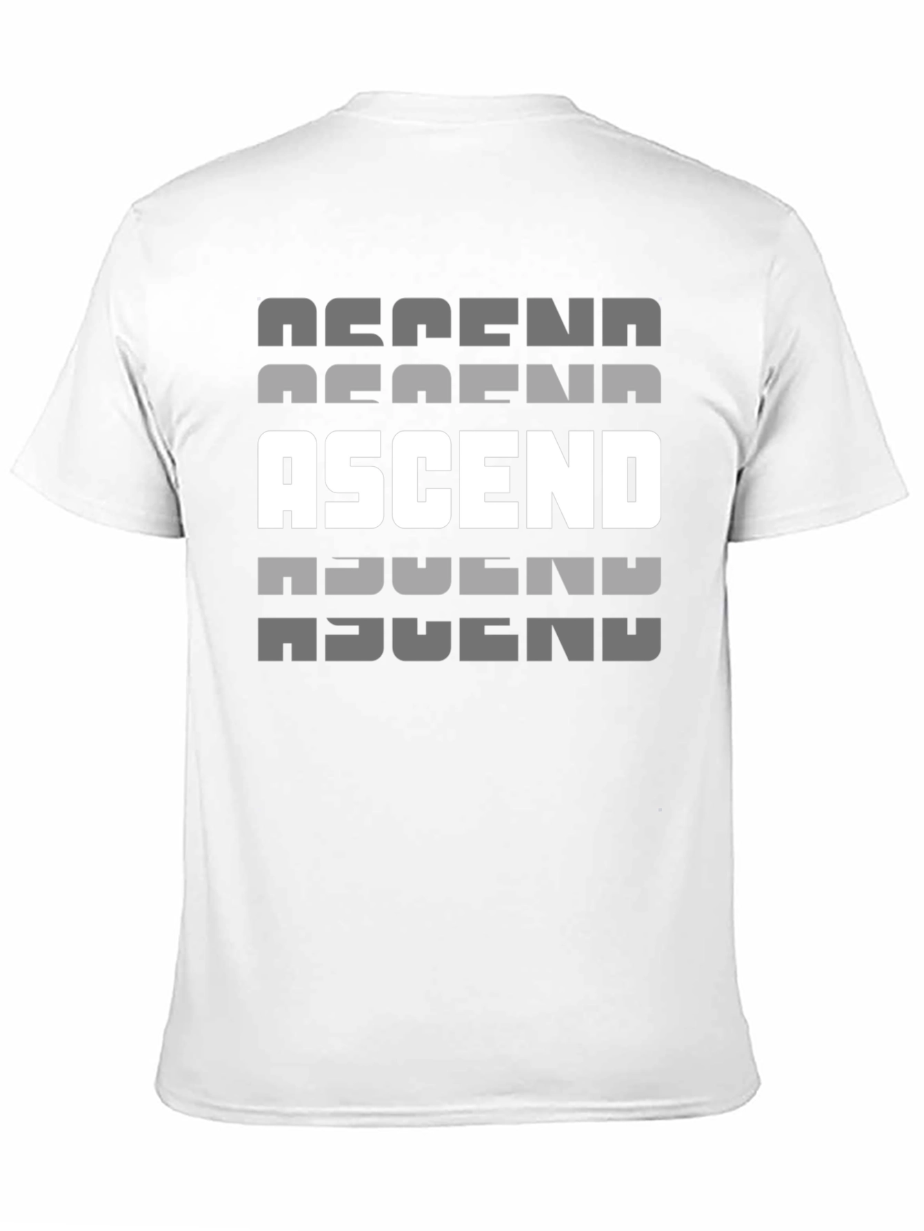 Black Ascend Graphic Print Black T-Shirt view 11