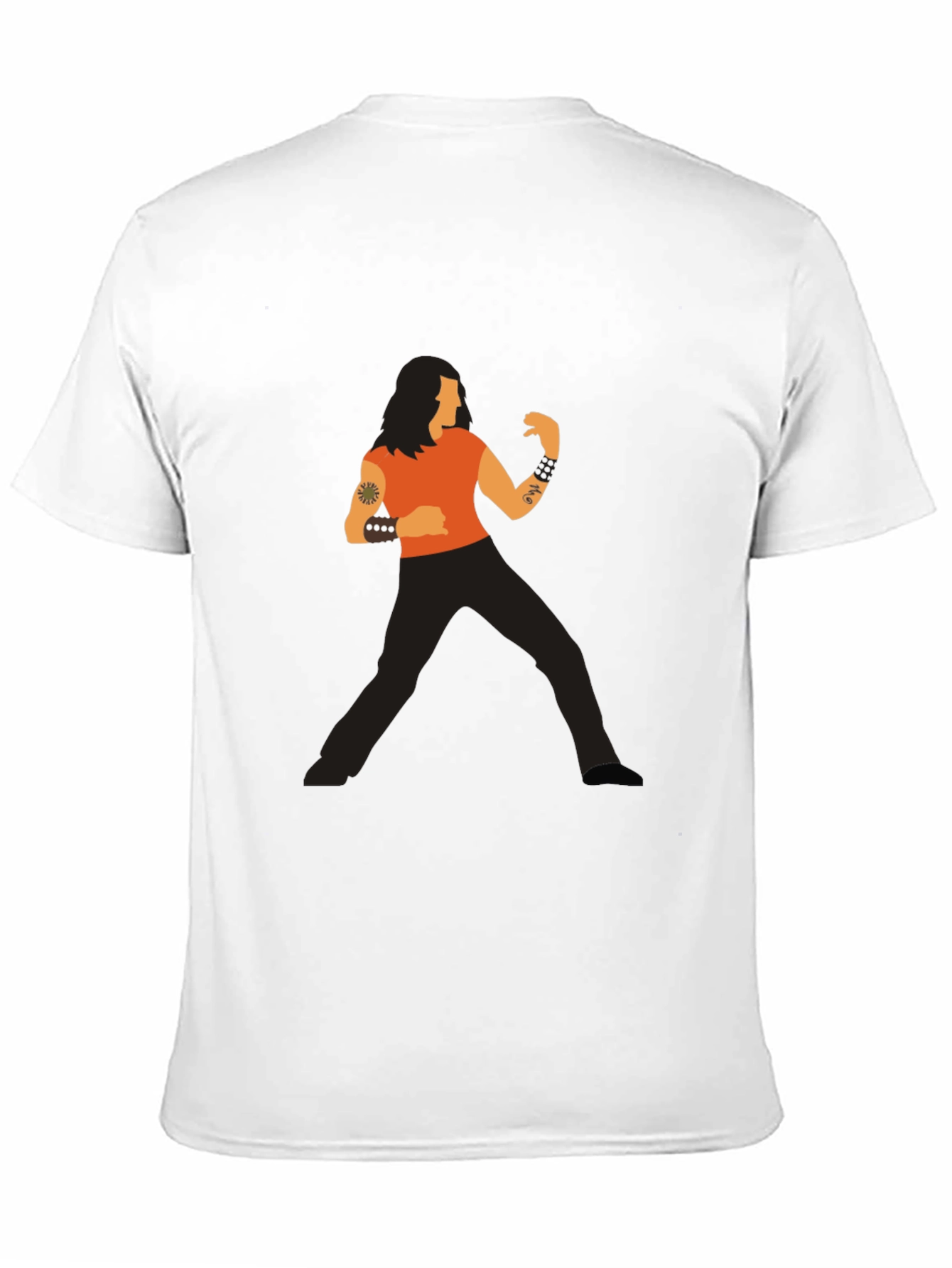Black Cool Graphic Tee - Martial Arts Inspired view 11