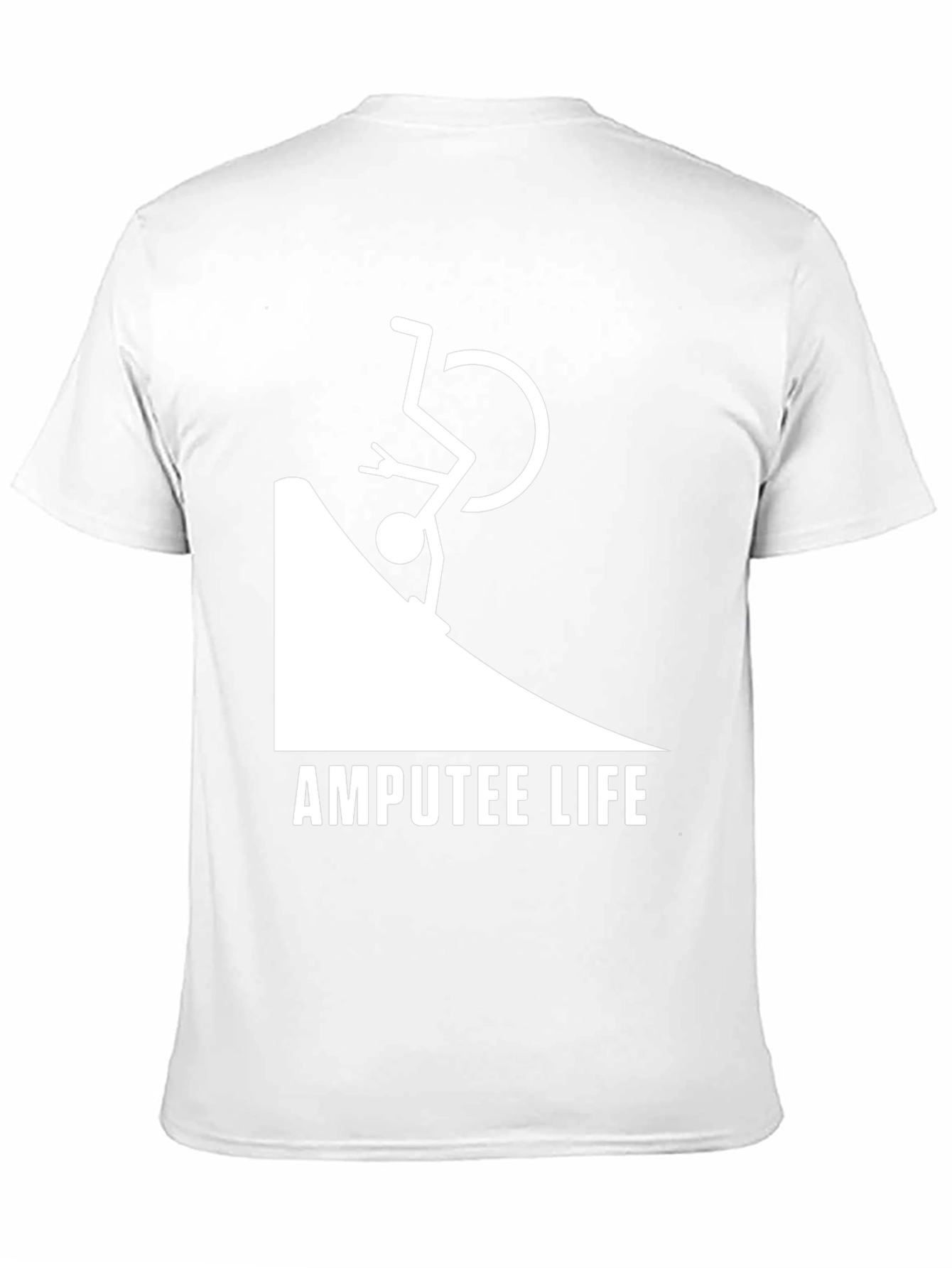 Black Amputee Life T-Shirt view 11