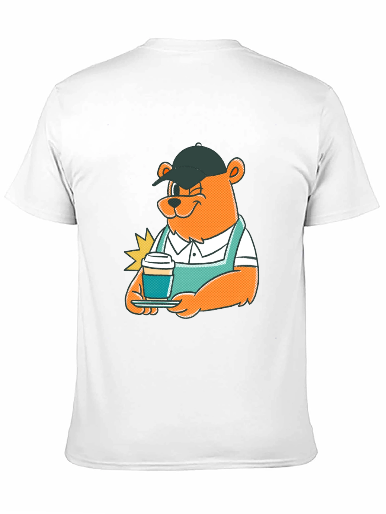 Black Bearista Brew T-Shirt view 11