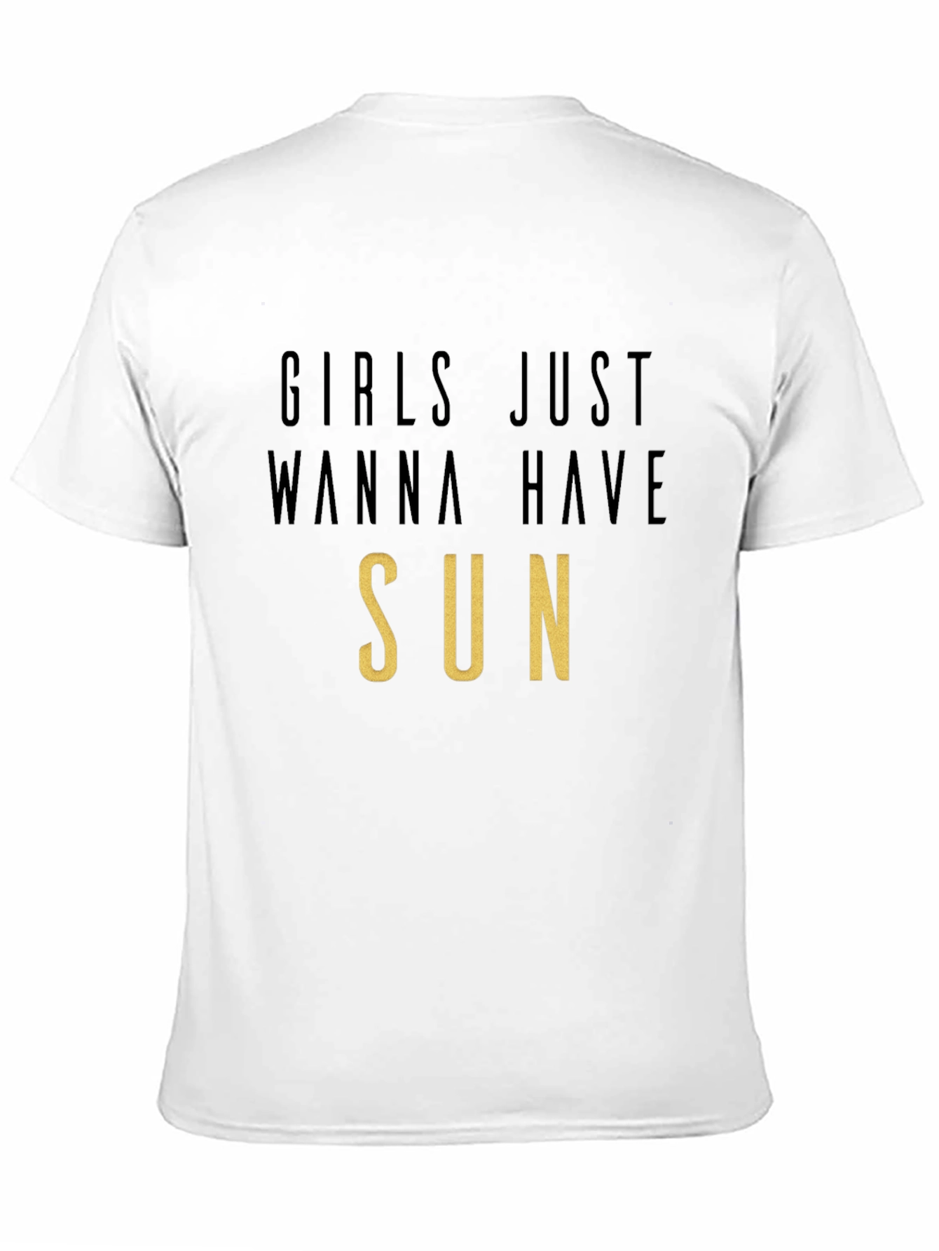 Black Girls Just Wanna Have Sun T-Shirt view 11