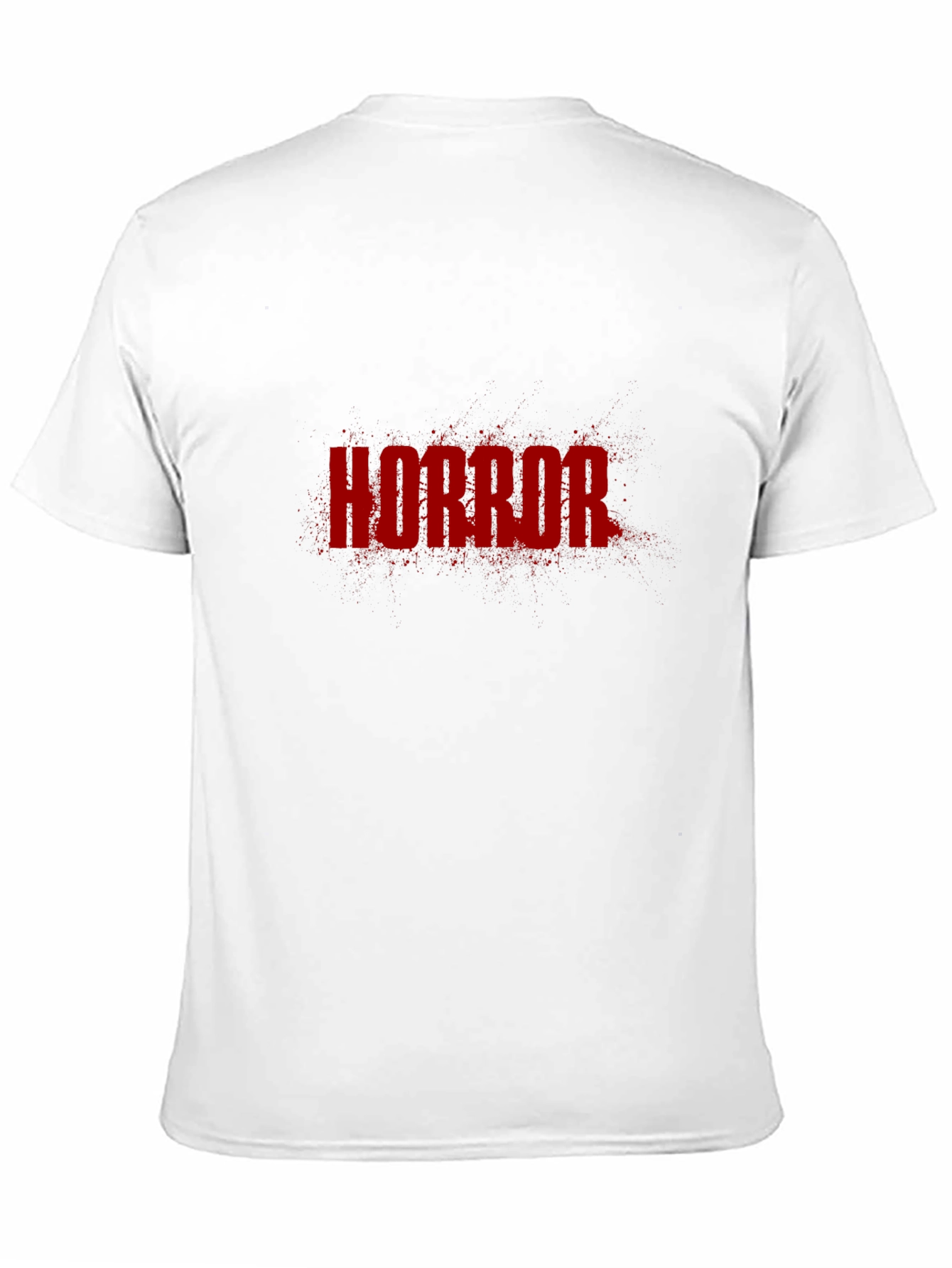 Black Horror Graphic T-Shirt - Black Tee view 11